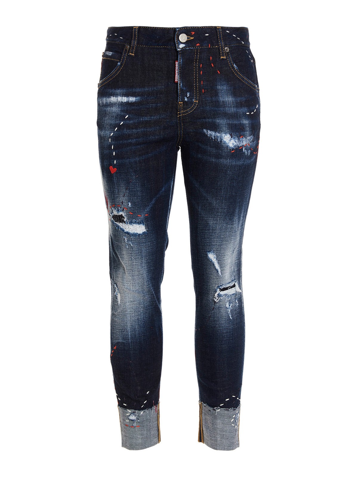 Straight leg jeans Dsquared2 - Cool girl cropped jeans