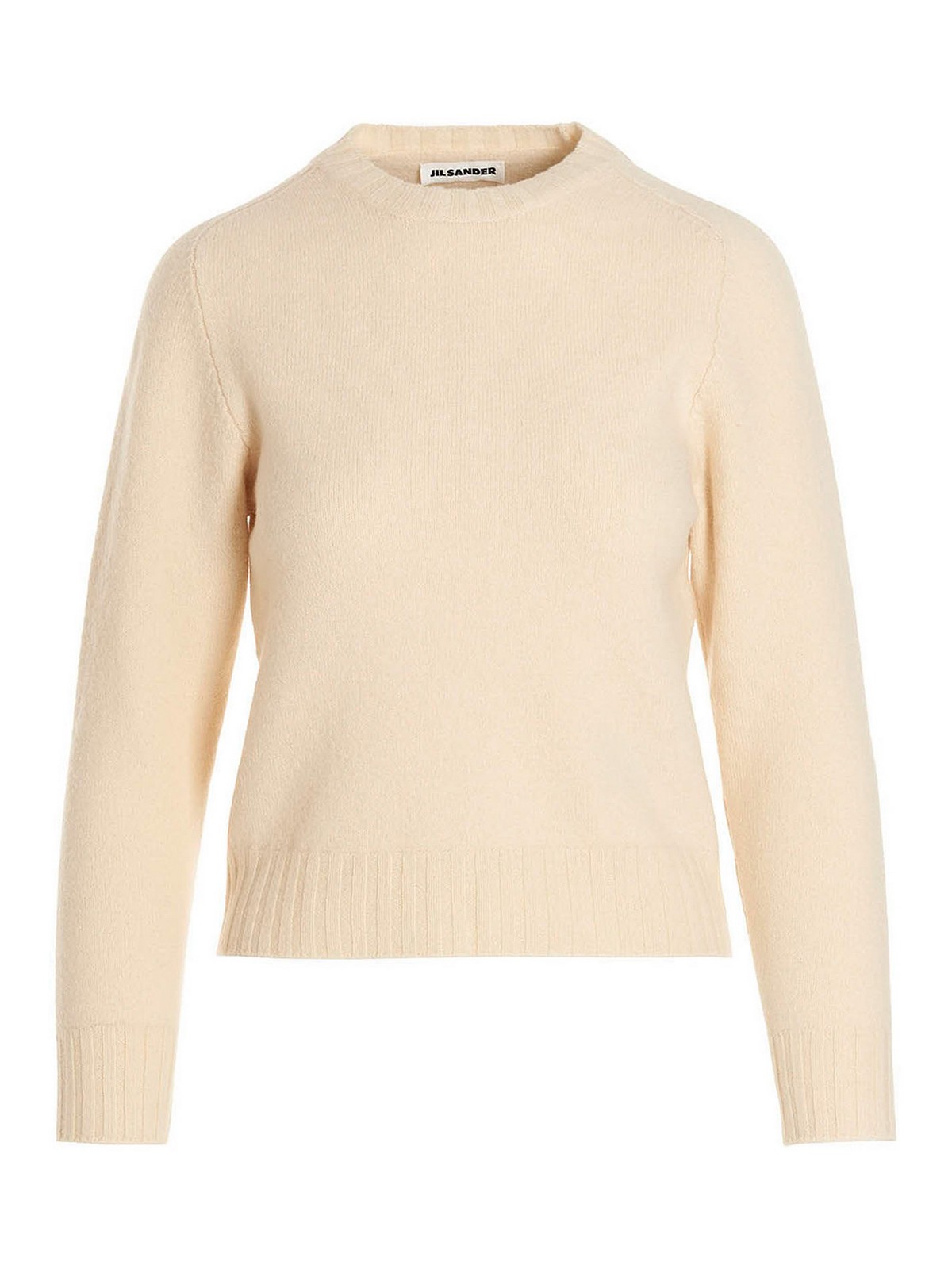 【送料&関税込】Jil Sander Knitwear In Beige Alpaca E Wool Jil Sander Wool sweater - Beige - Women | J02GP0042J14506109
