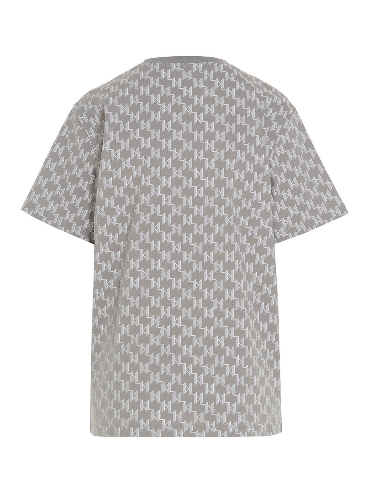 Men's IKONIK KARL MONOGRAM POCKET T-SHIRT by KARL LAGERFELD