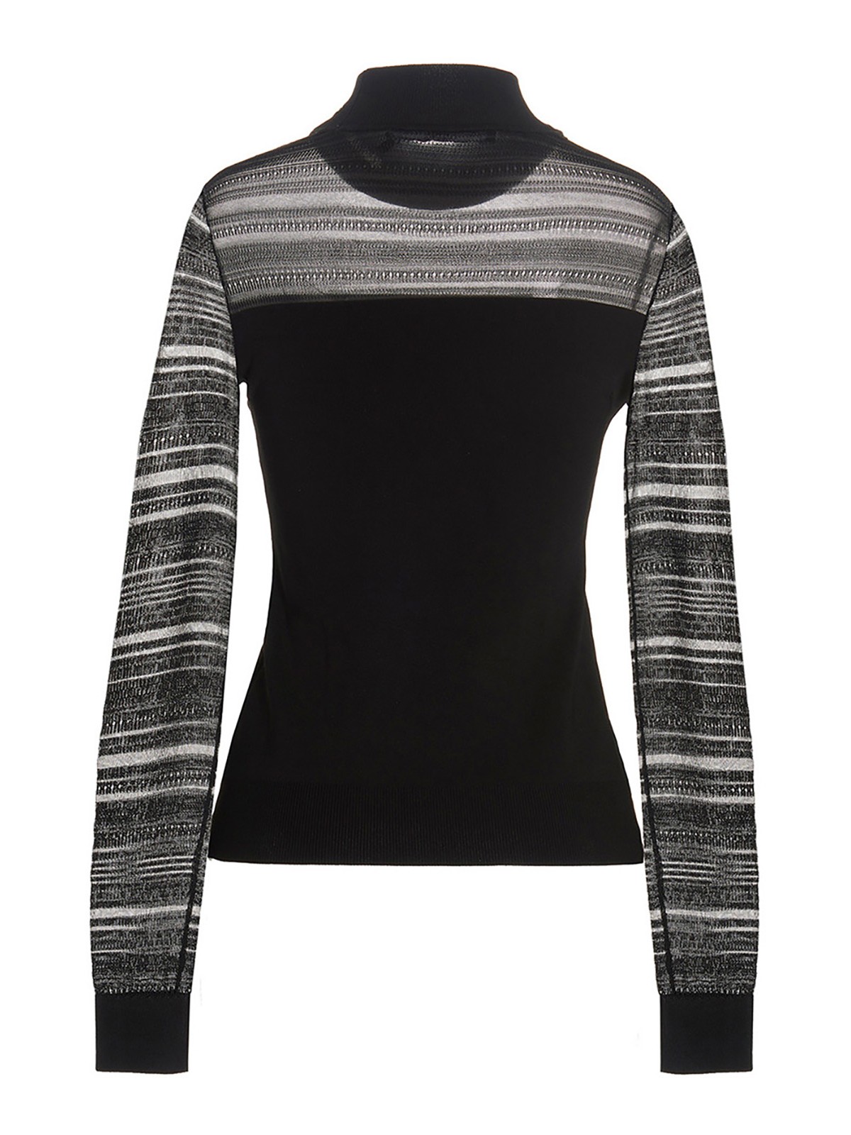 Shop Karl Lagerfeld Logo Embroidery Sweater In Black