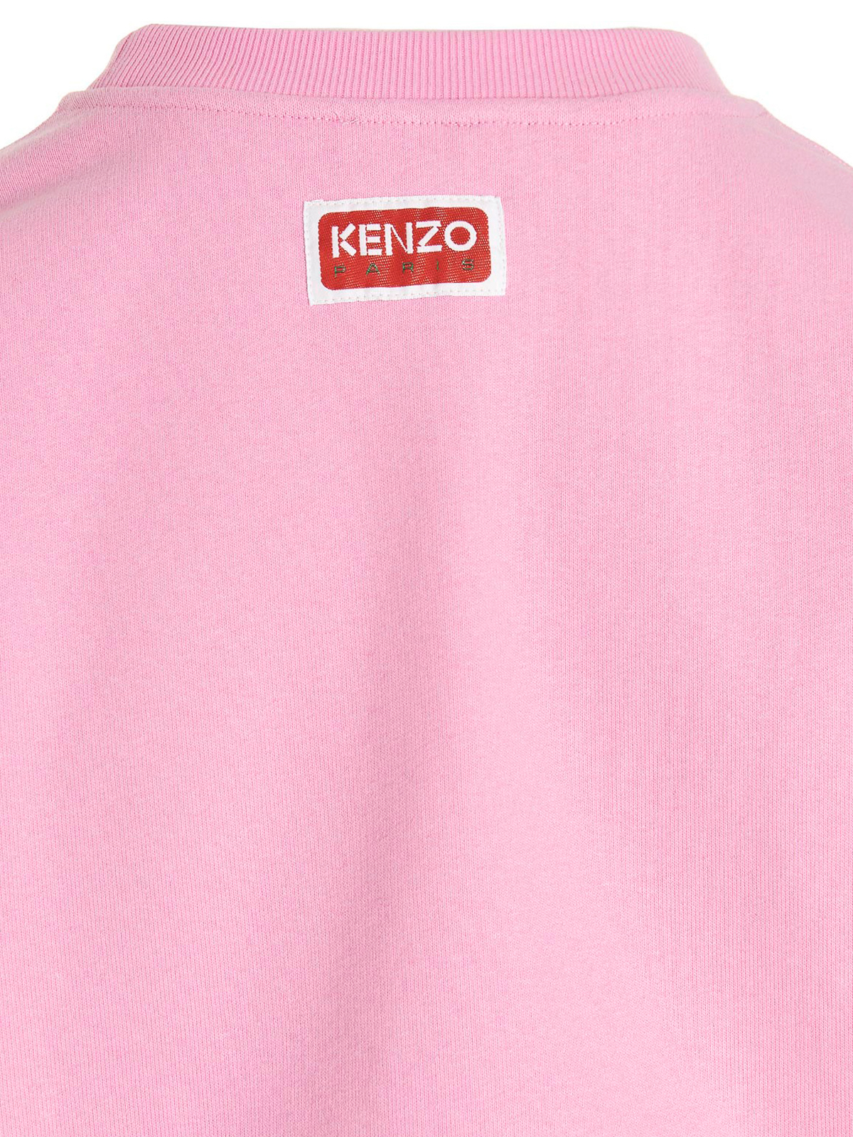 Shop Kenzo Logo Printed Sweatshirt In Rosado