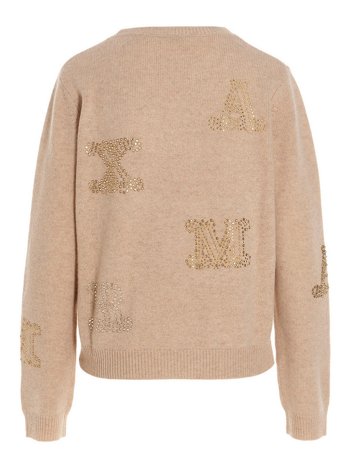 Shop Max Mara Mia Sweater In Beis