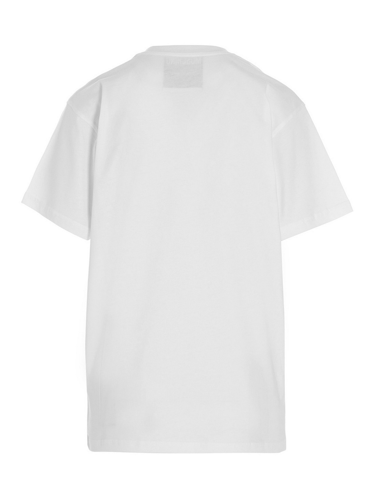 Shop Moschino Flinstones Printed T-shirt In Blanco