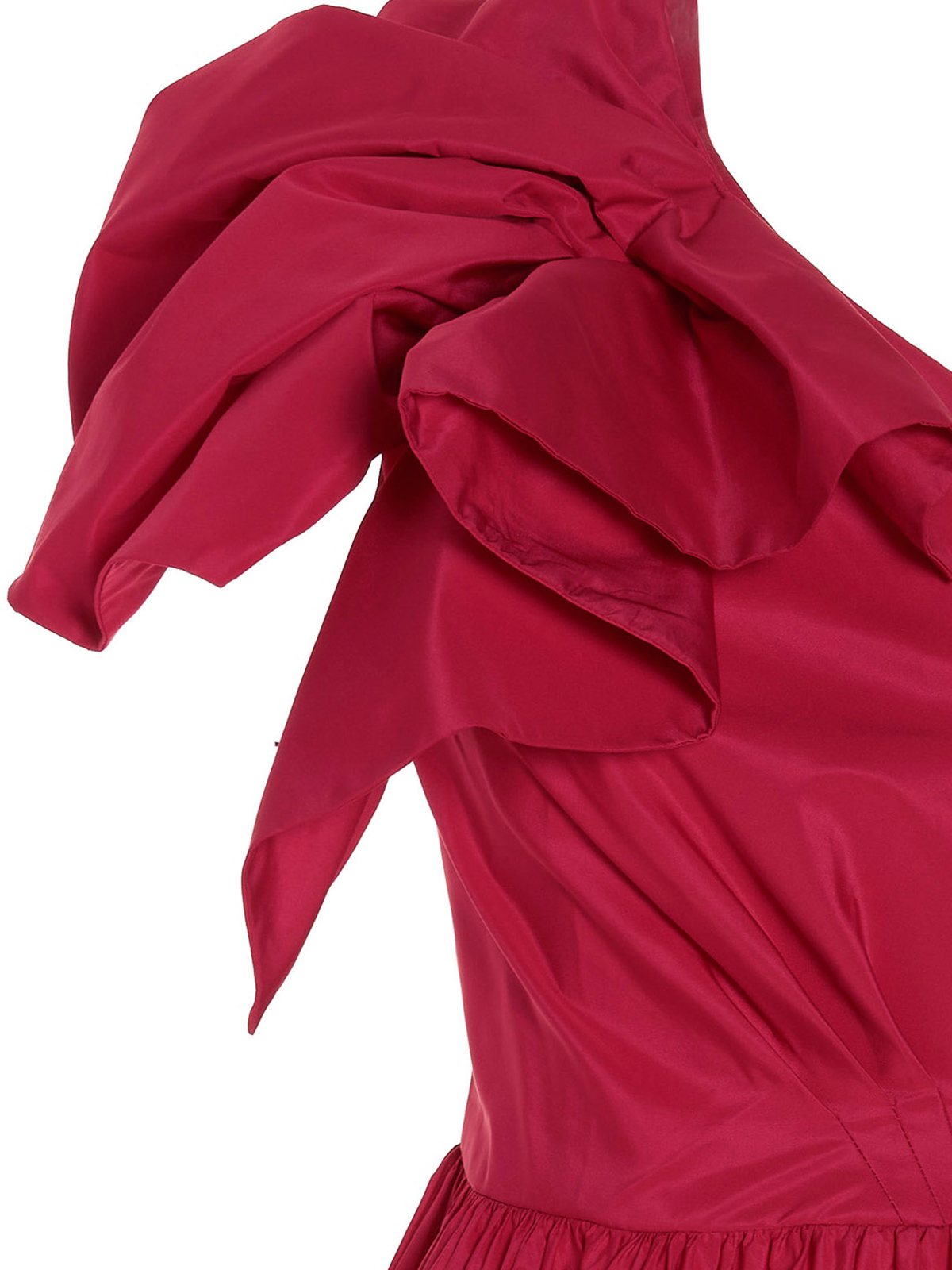 Tシャツ・カットソー PINKO Women Dresses 105211A2LD RA1 RED Poplin mini balloon dress PINKO → Shop Online