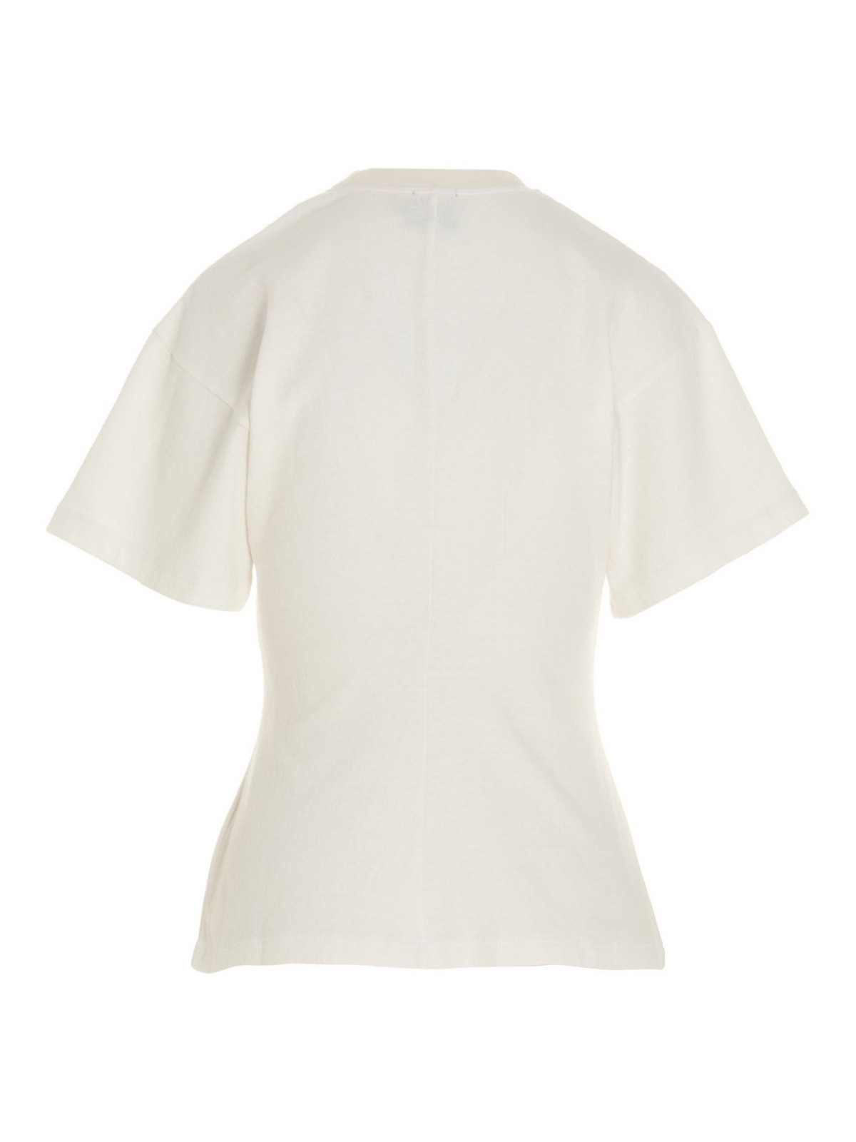 Shop Proenza Schouler Cotton T-shirt In Blanco