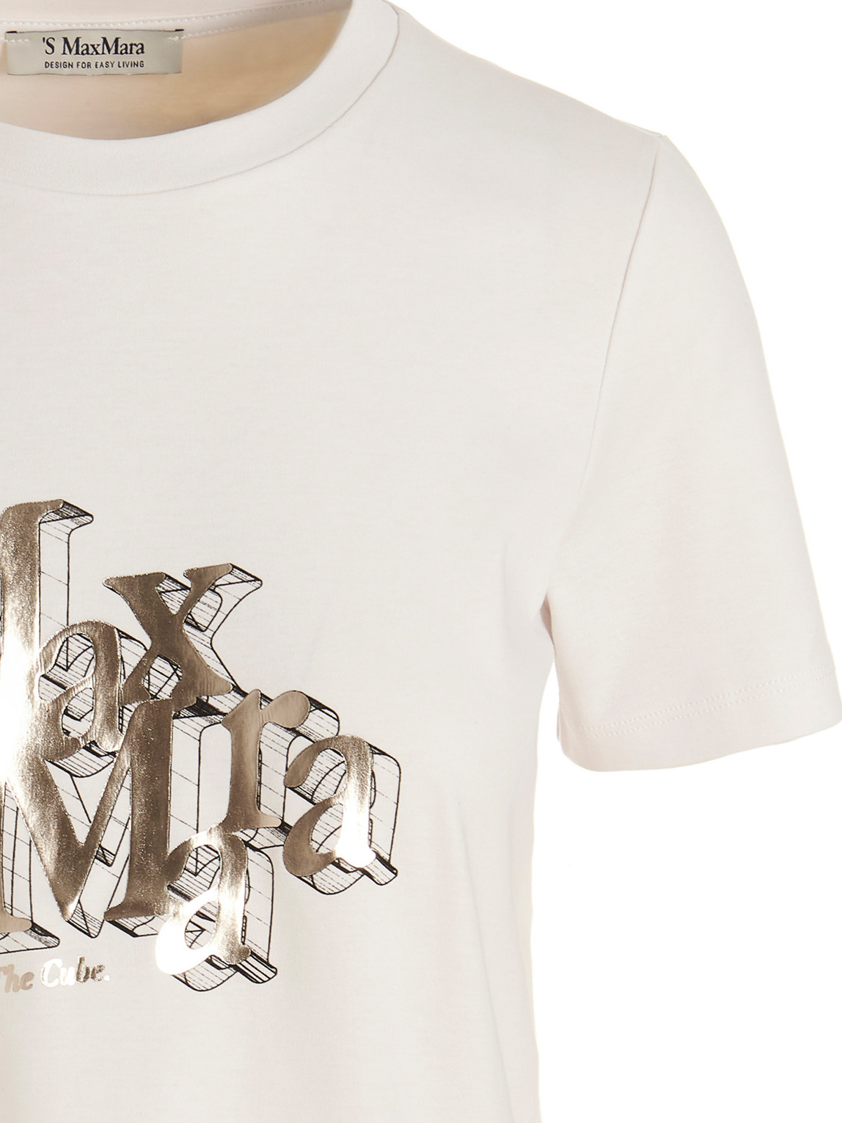 Max Mara Onda Logo Cotton T-shirt
