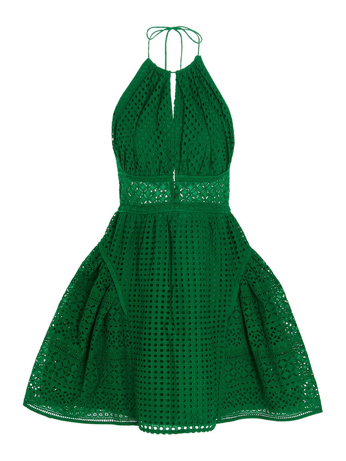 black tie green christmas party dress Boden Girls Ruched Bodice Bubble Dress in Green