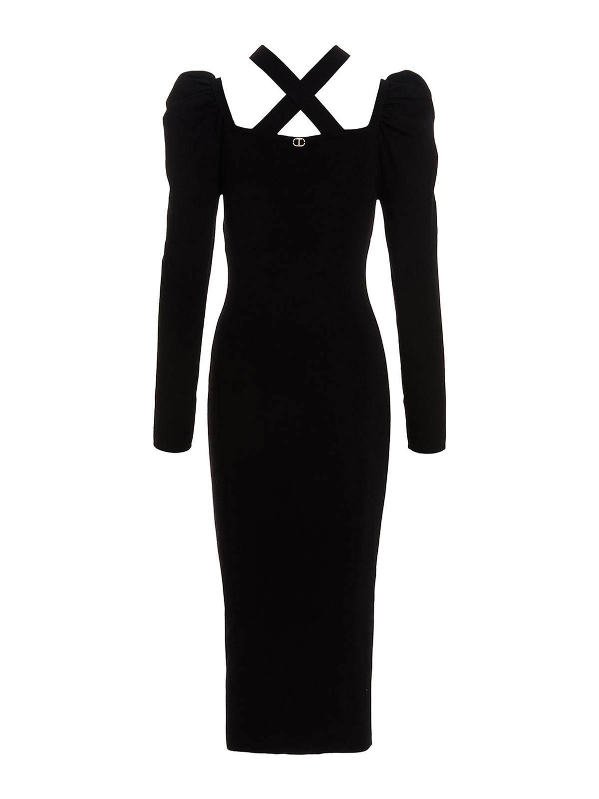 long formal dress short sleeve Timeless Love Beaded Short Sleeve Formal Dress: Black