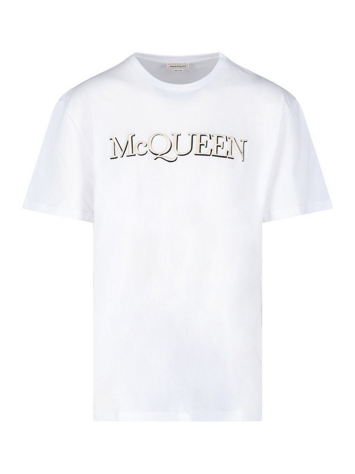 Alexander Mcqueen Camiseta - Blanco