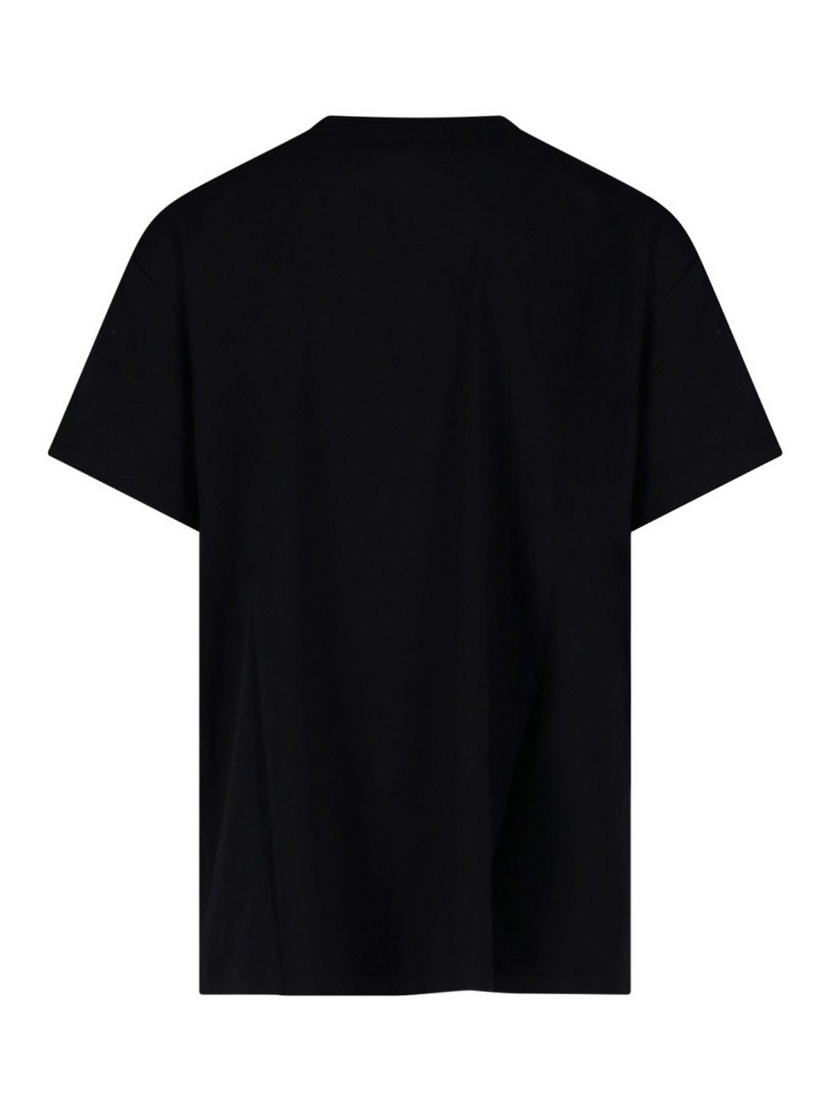 Alexander Mcqueen Crew neck logo T-shirt - Black|649876QTZ560901
