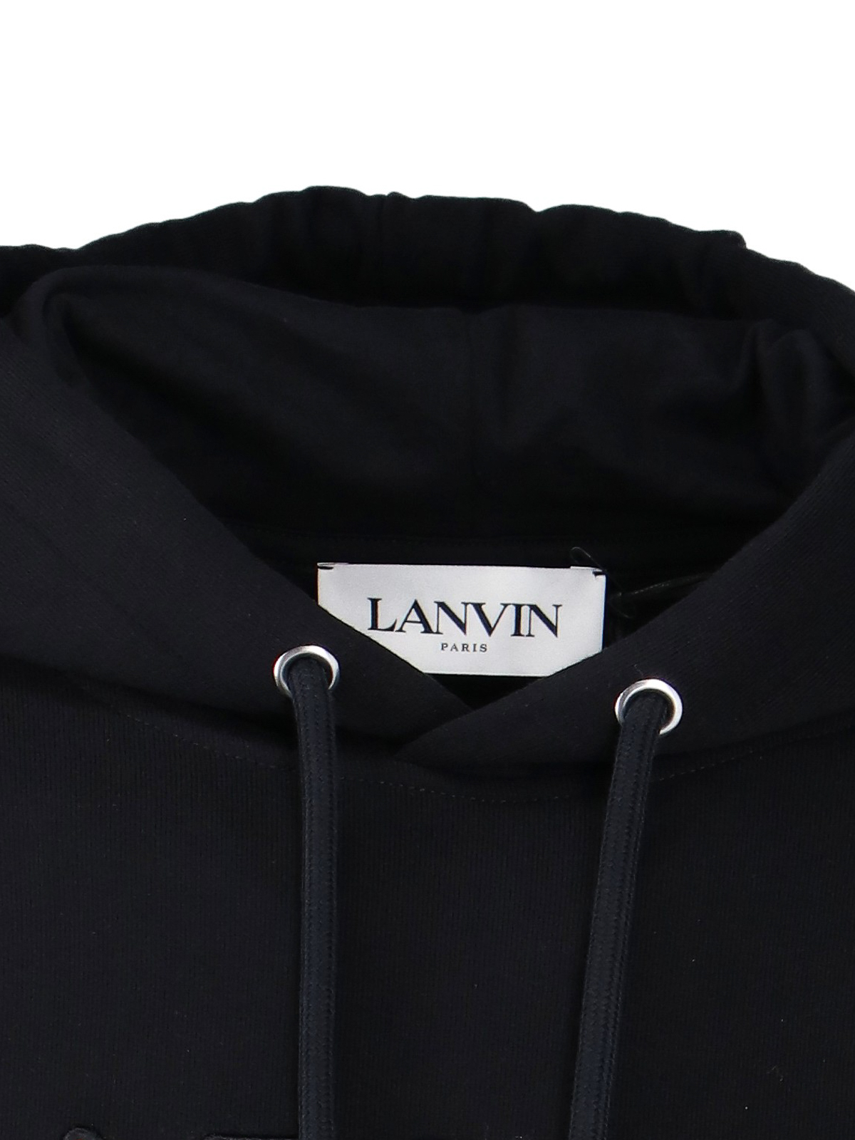 Shop Lanvin Curb Hoodie In Negro