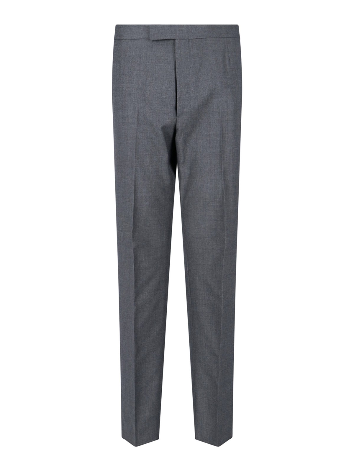 Shop Thom Browne Wool Single-breasted Suit In Grey