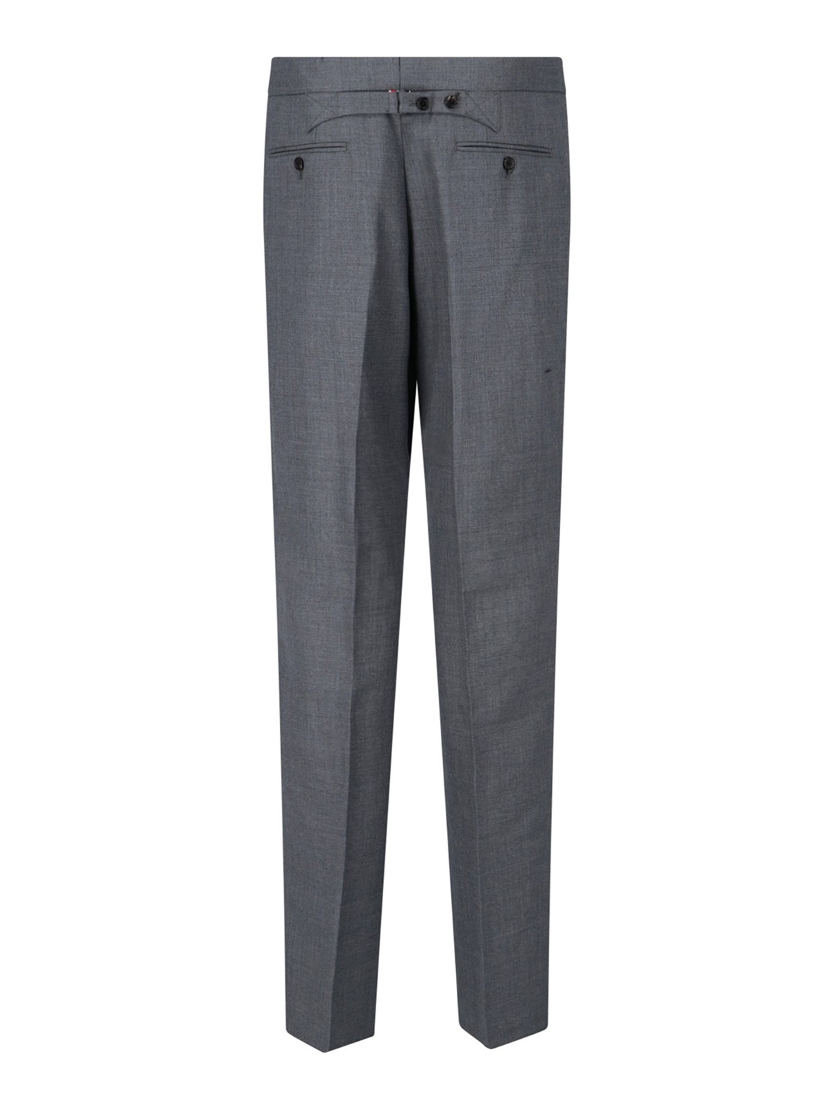 Shop Thom Browne Wool Single-breasted Suit In Grey