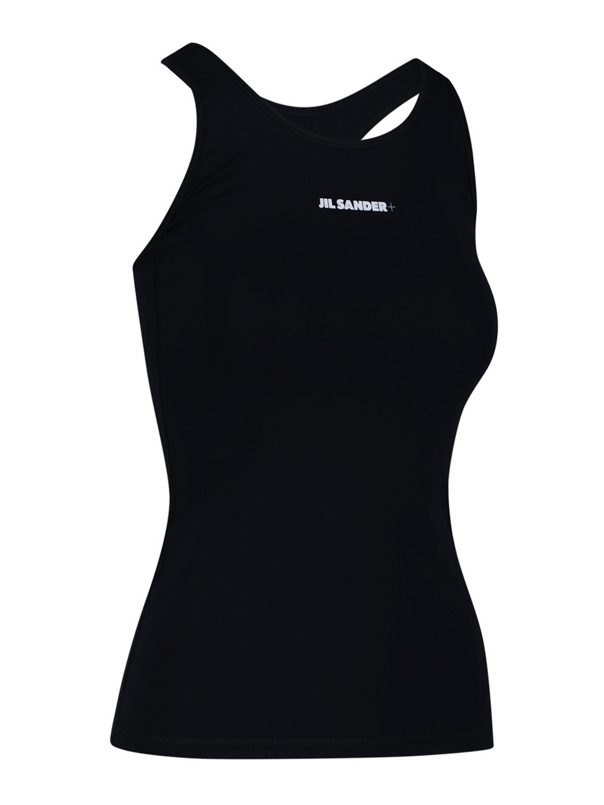 Jil Sander Logo sporty top - Black - Women|J40NC0001J70029001