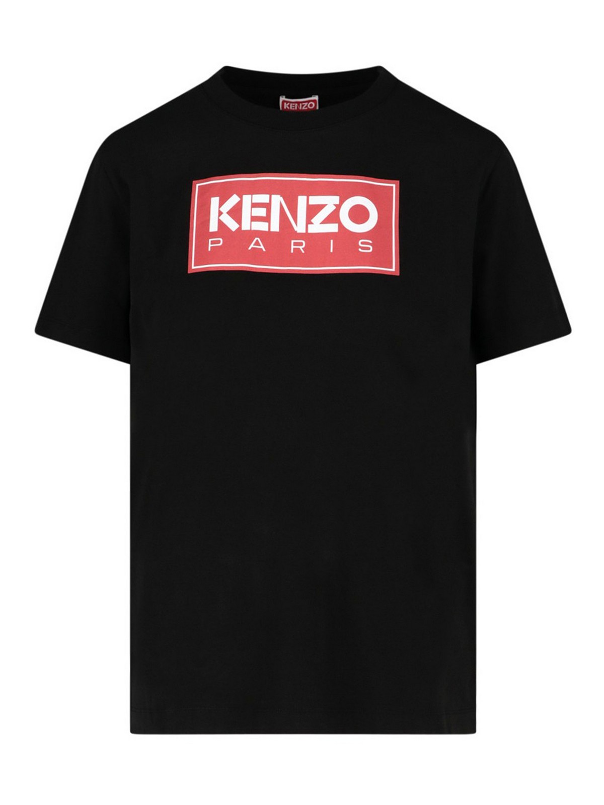 Kenzo Logo T-shirt In Black