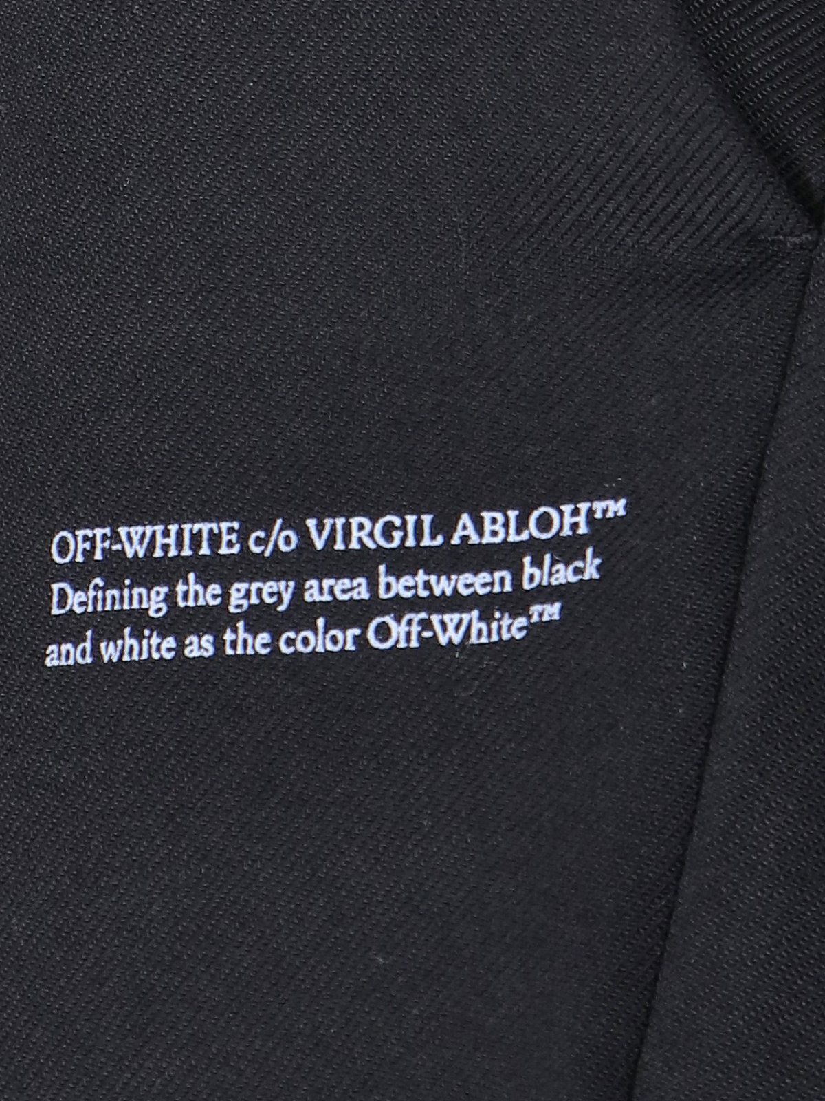 Shop Off-white Pantalón Casual - Negro In Black