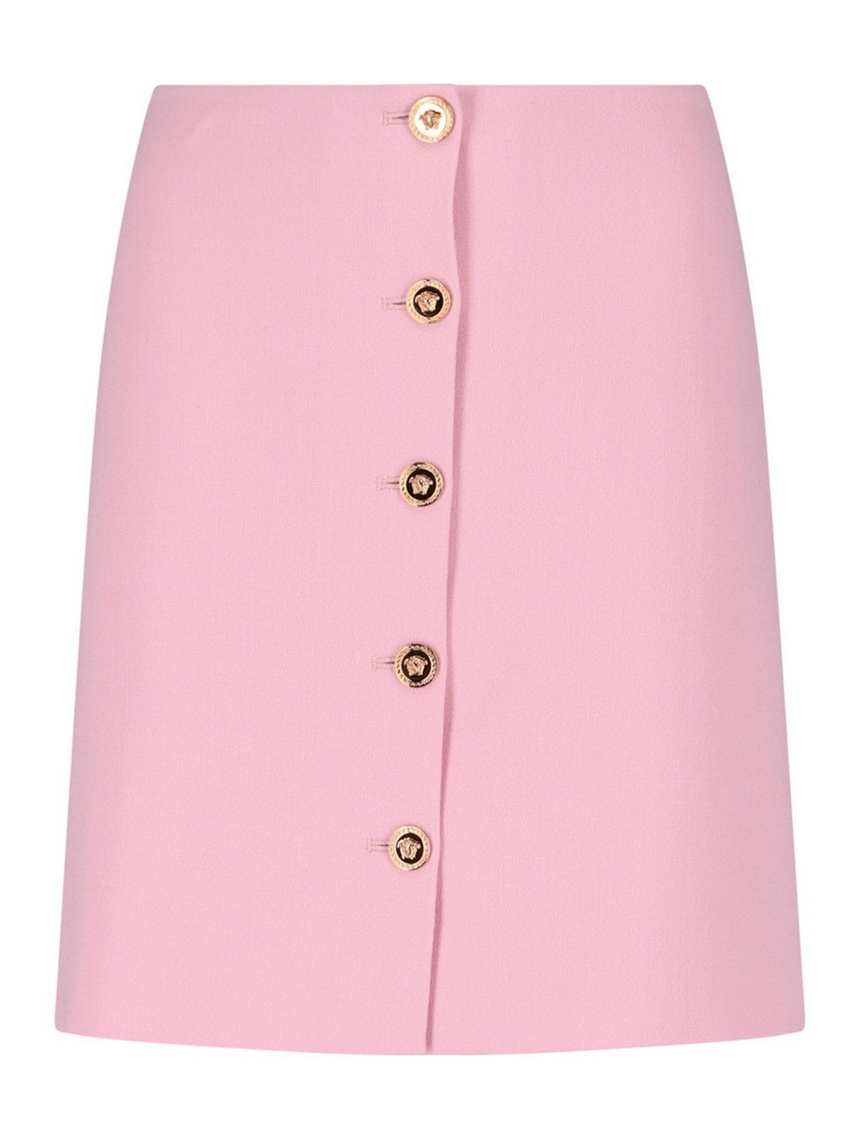 Mini Skirts Versace Medusa Button Skirt 10056361a005371pg40