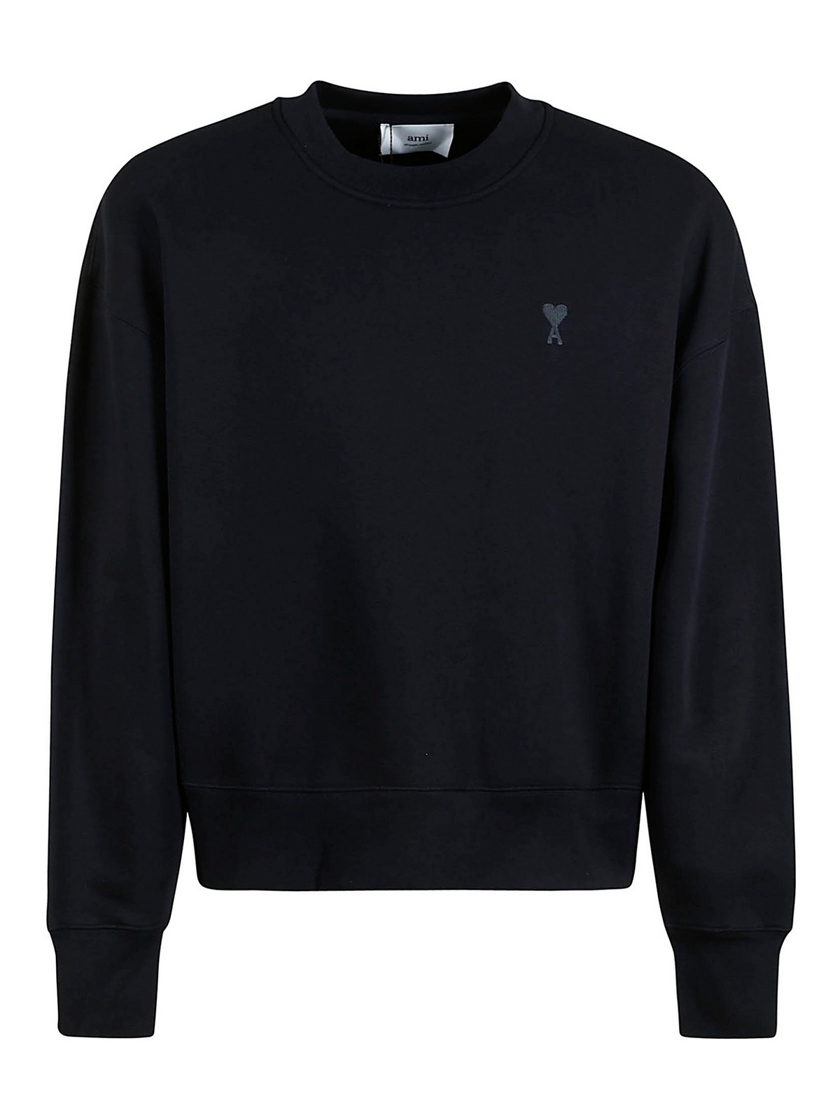 Ami Paris スウェットシャツ/セーター - 黒|USW012740001