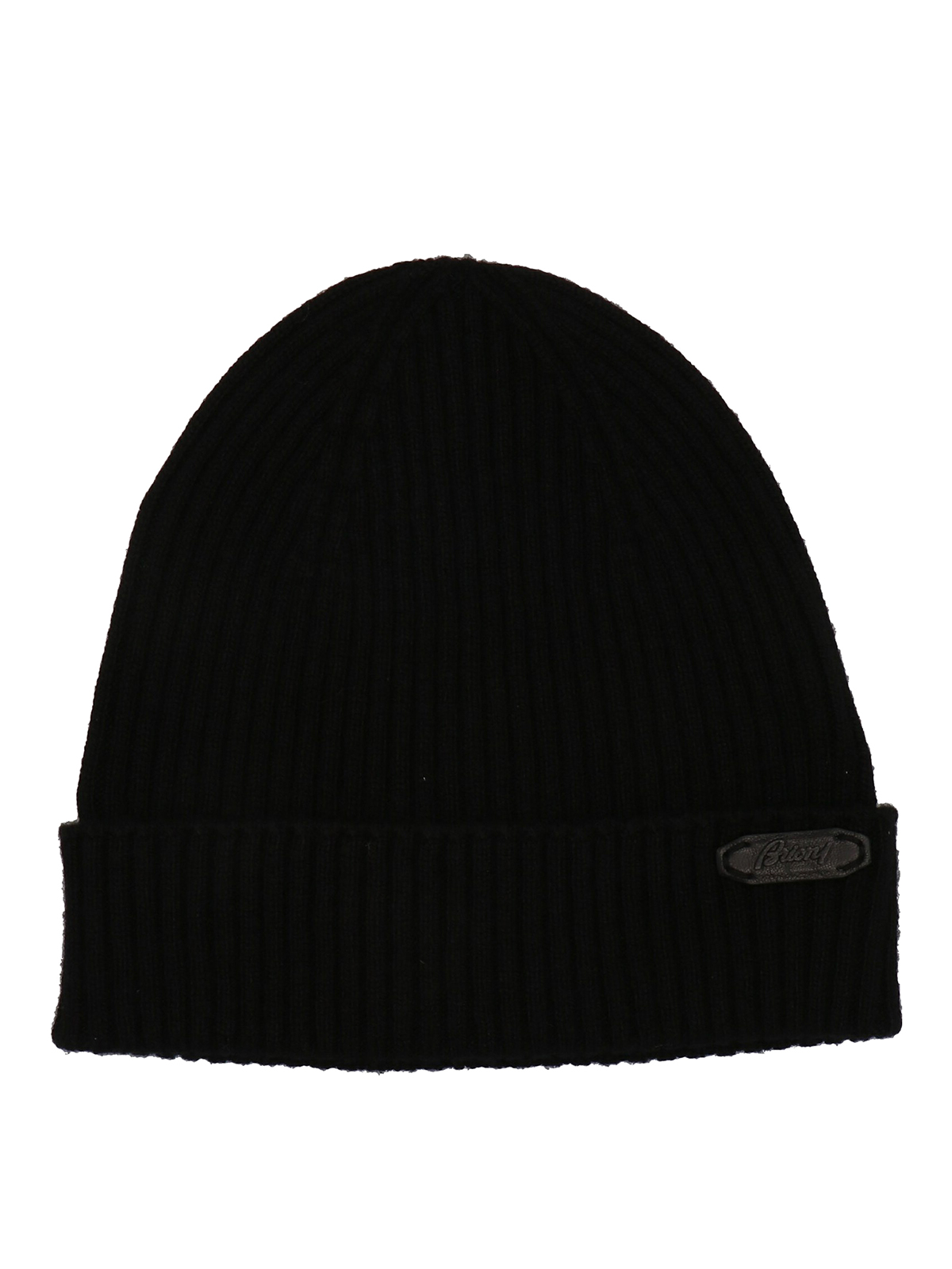 Brioni Men's Cashmere-wool Knit Beanie Hat In Negro
