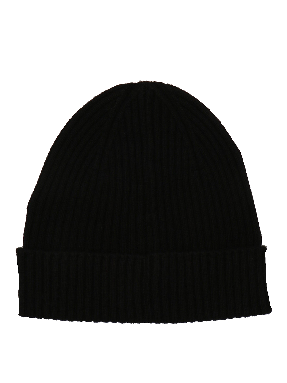 Shop Brioni English Ribbed Beanie In Negro