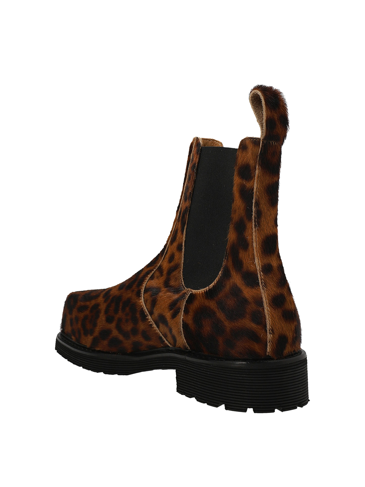 Leopard Punk Ankle Boots