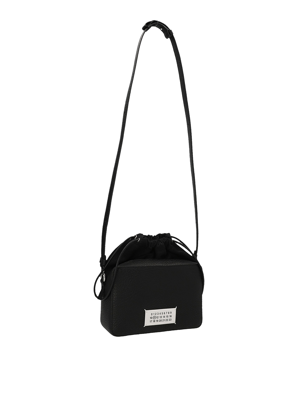 [メゾン マルジェラ]SB1WA0013 P4348T8013 Maison Margiela Logo Crossbody Bag - Black | SB1WG0010P4348T8013