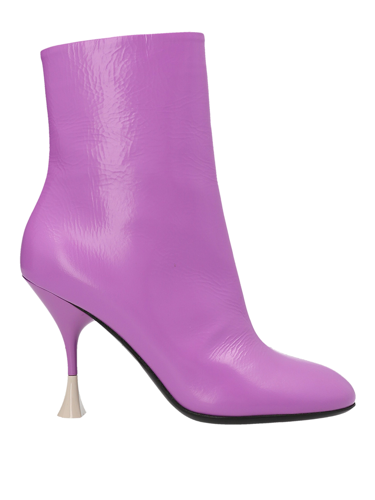 Shop 3juin Lidia Ankle Boots In Púrpura