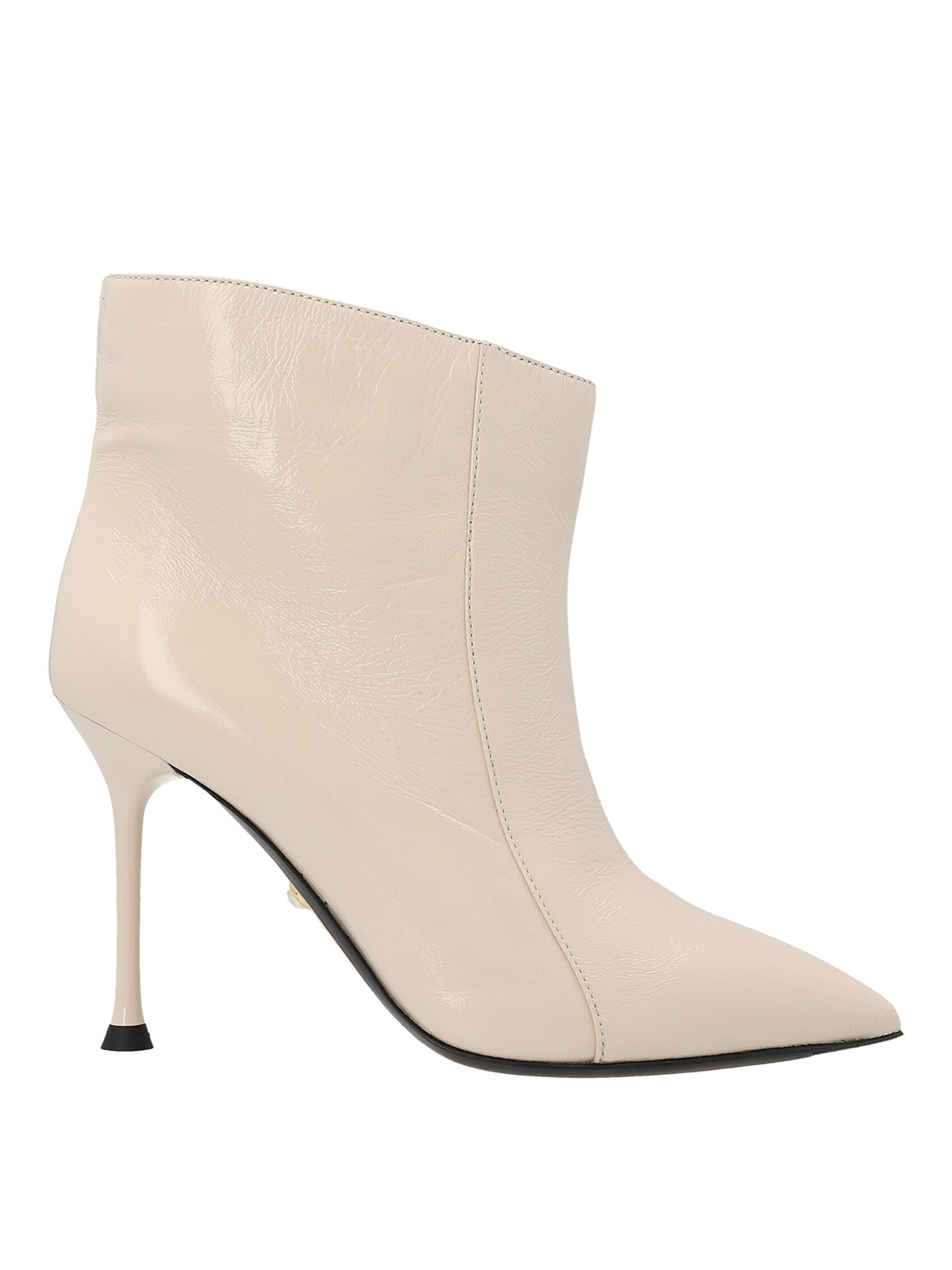 Alevì Milano Cher Ankle Boots In White