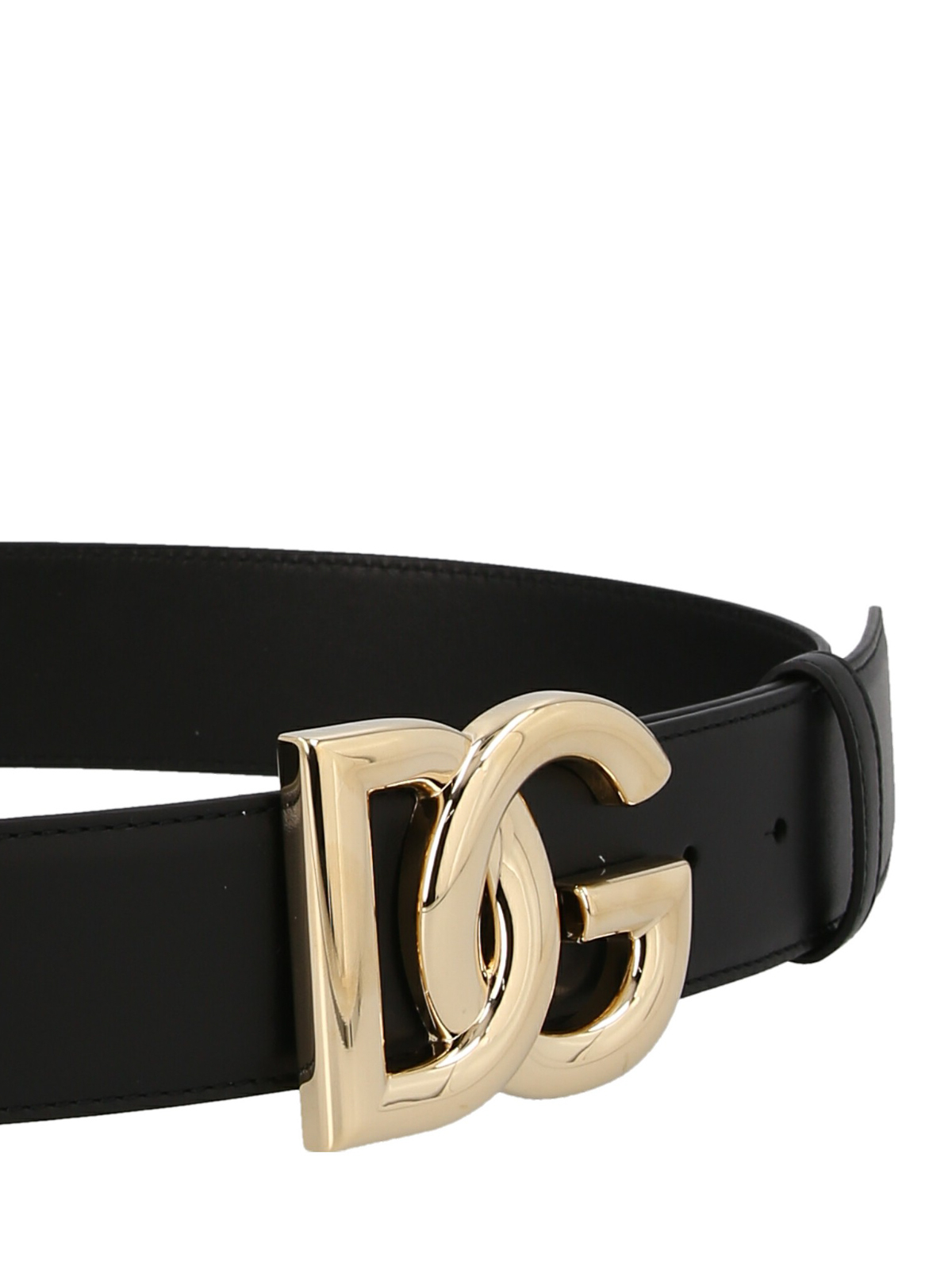 Shop Dolce & Gabbana Logo Belt In Negro