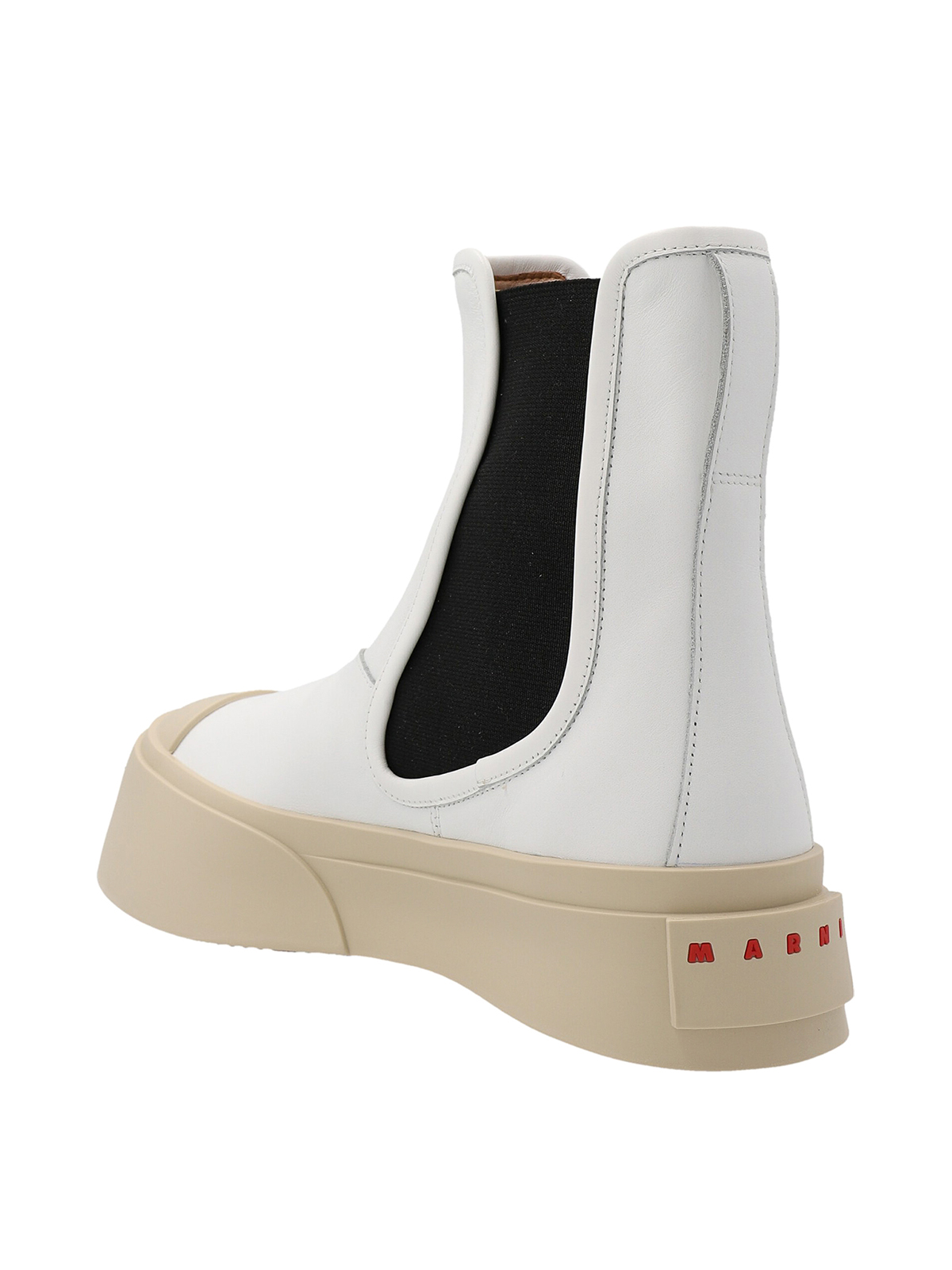 Shop Marni Pablo Ankle Boots In Blanco
