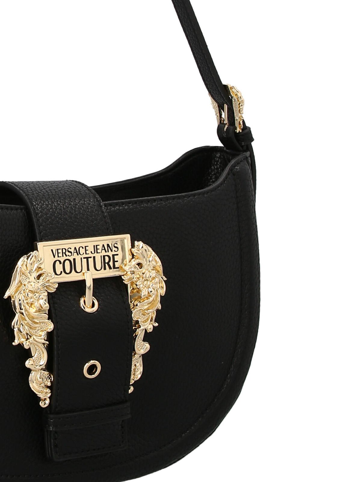 Versace Jeans Couture Maxi Buckle Shoulder Bag|73VA4BF7ZS413899