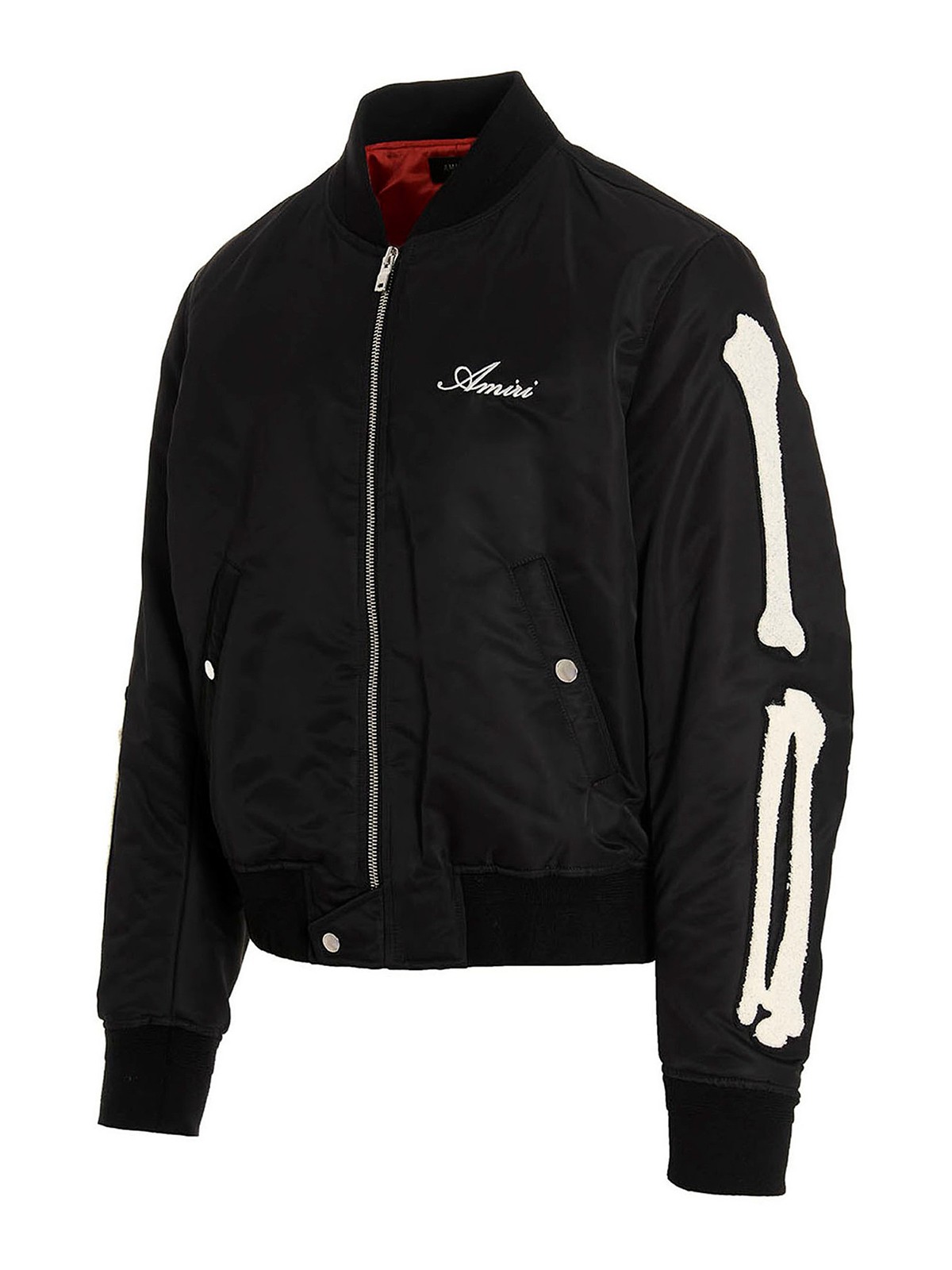AMIRI ＊ 長袖 バックロゴ ナイロン ジャケット Amiri Logo bomber jacket - Black - Men | MOS008001 | thebs.com