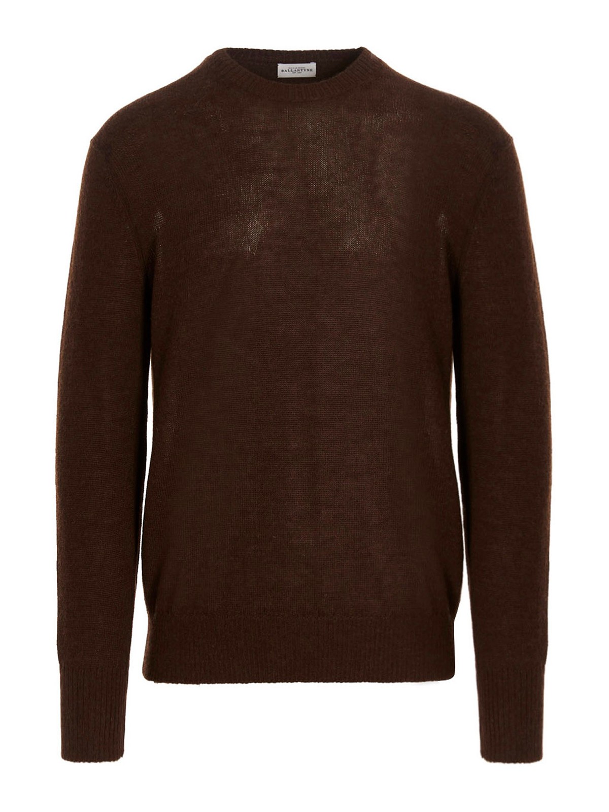 Ballantyne Wool Sweater In Brown