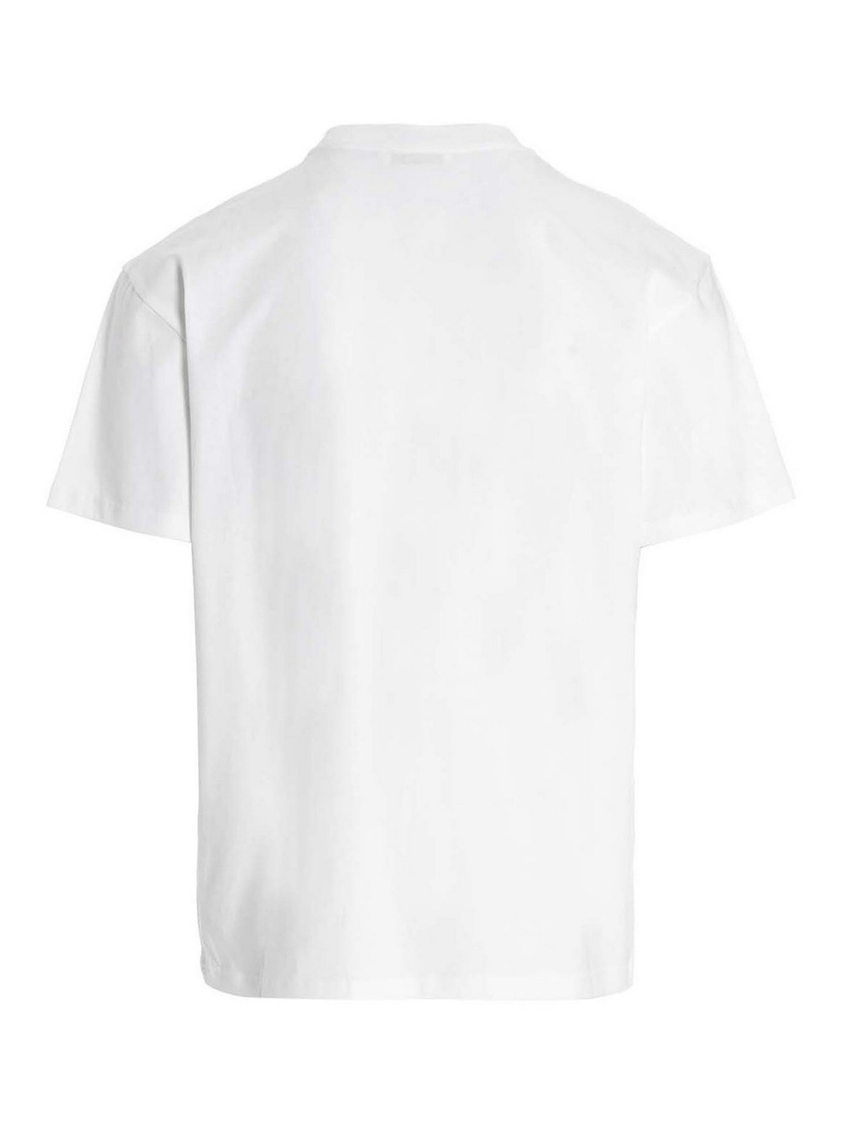 Shop Jw Anderson Anchor Patch T-shirt In White
