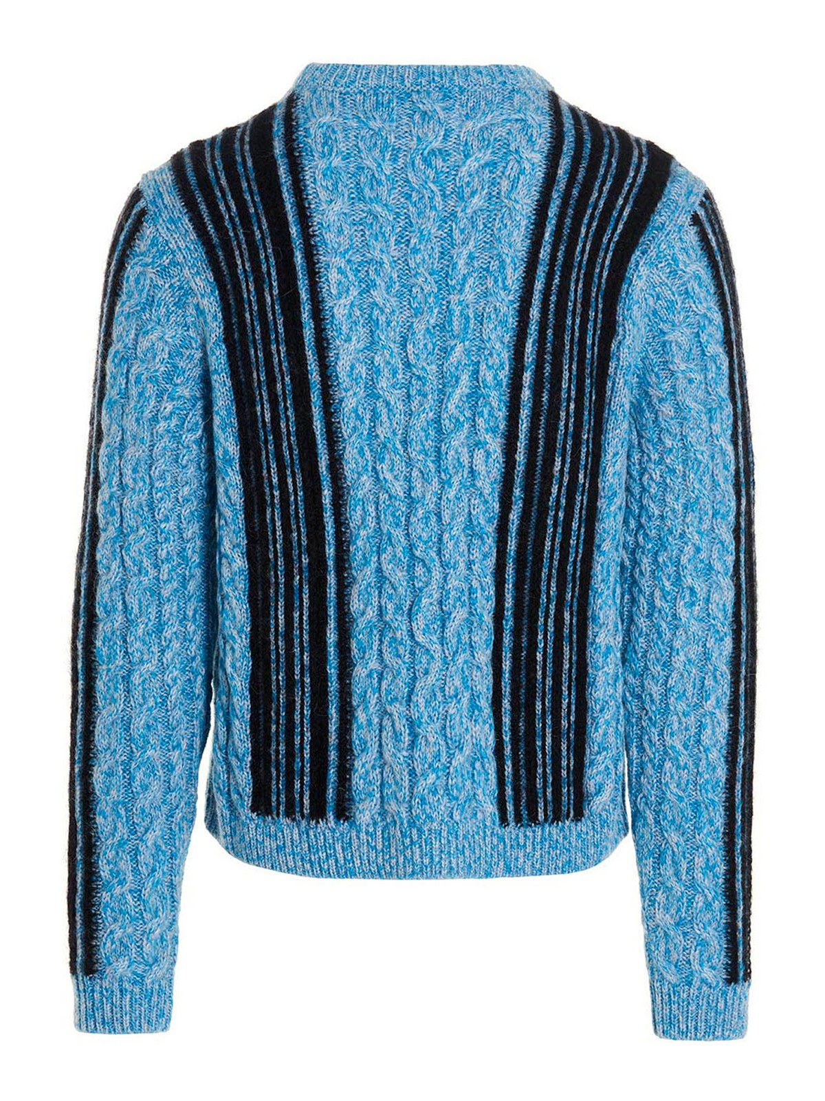 MAGLIANO デザインニット Magliano Freak Moulin sweater - Light Blue - Men|O58211685BLUE4