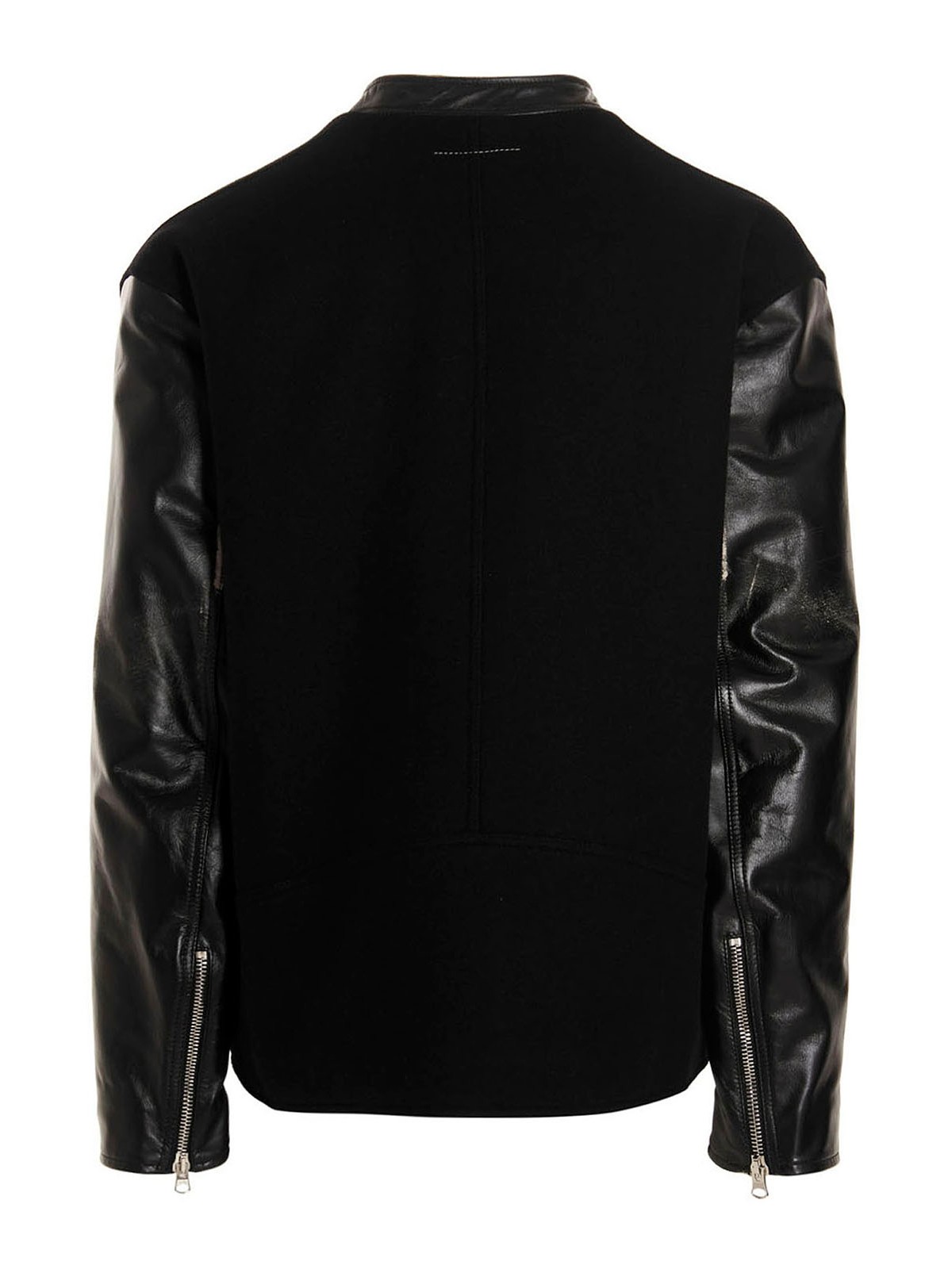 MM6 Maison Margiela Varsity jacket - Black|S62AN0079S60353900