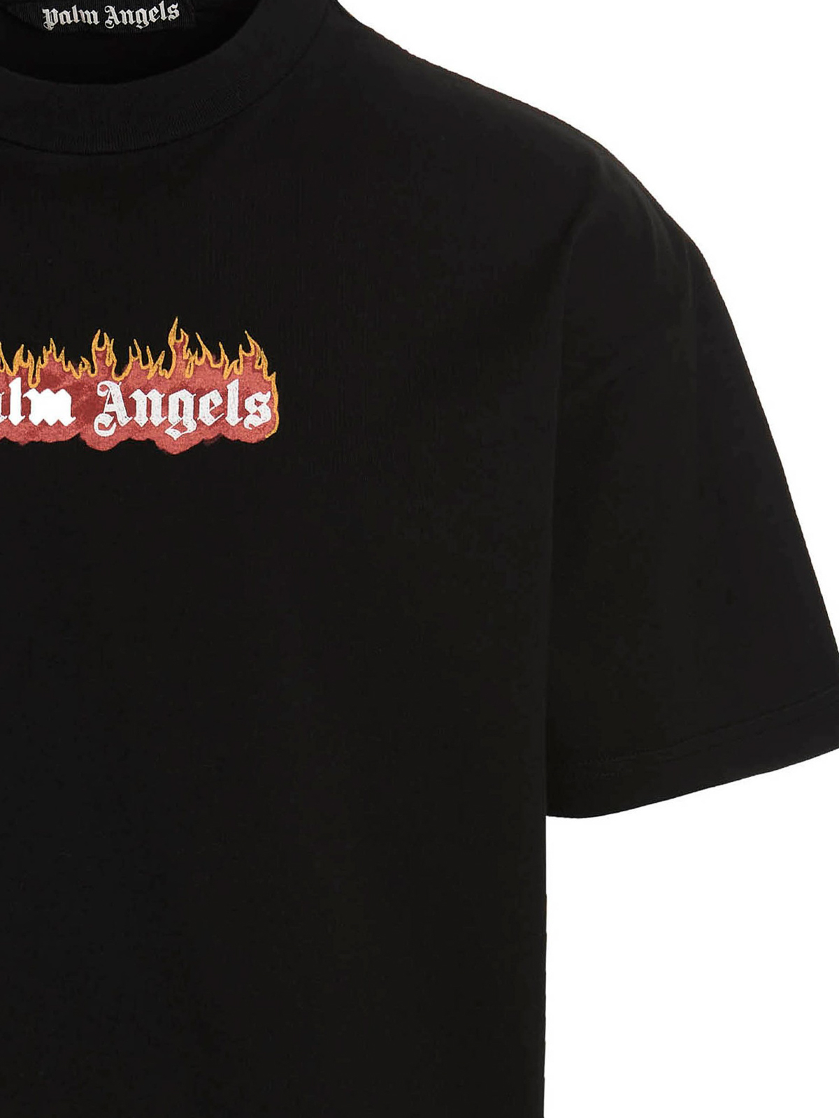 T-shirts Palm Angels - Logoed t-shirt - PMAA072F22JER0041001