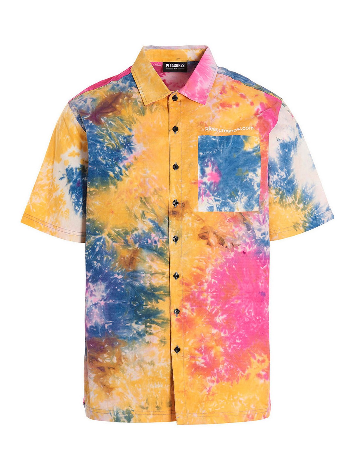 Pleasures Dizzy Shirt In Multicolour