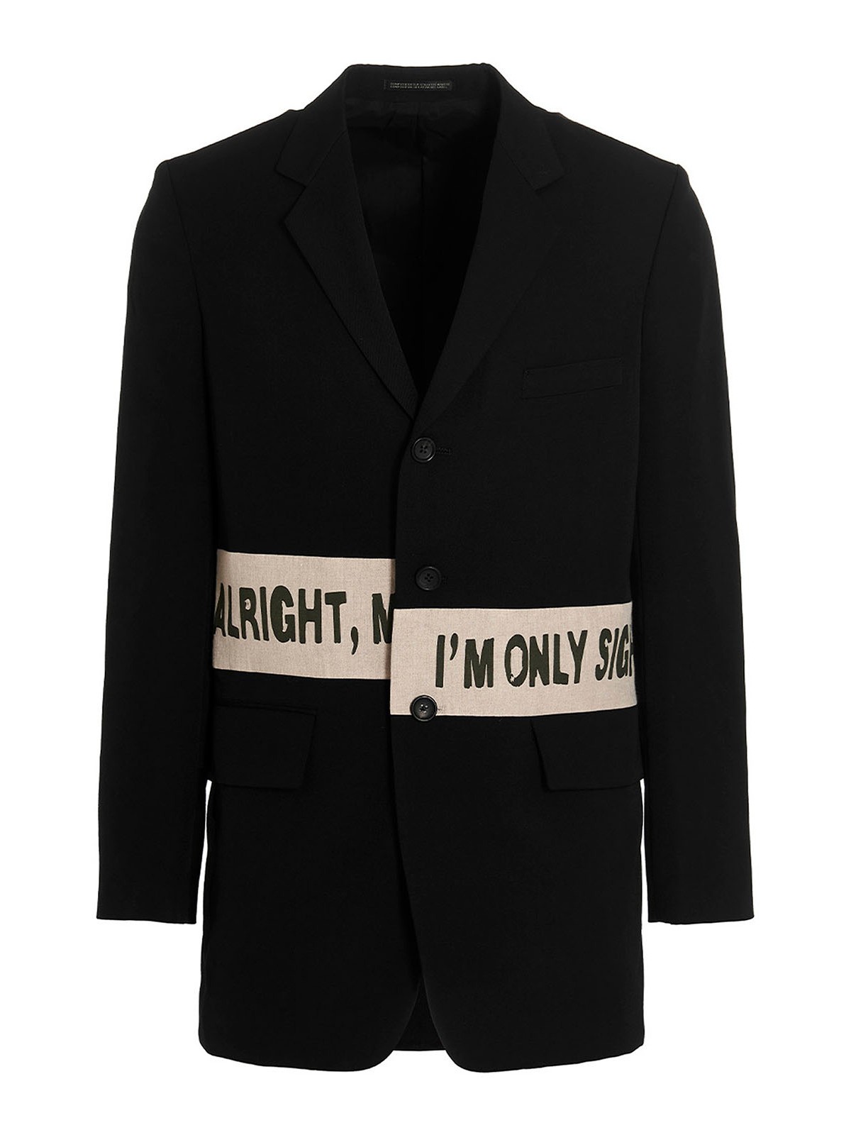 Blazers Yohji Yamamoto - Wool single breast blazer - HEJ07802