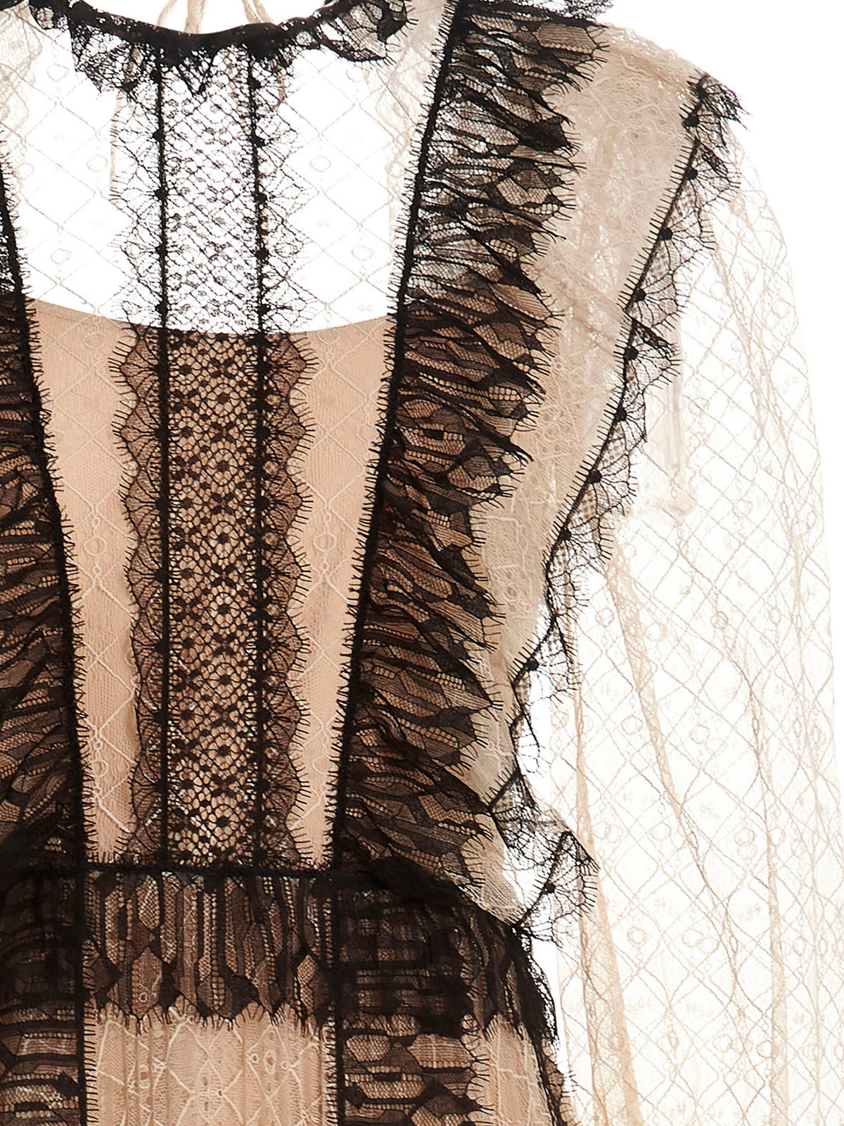 Alberta Ferretti Lace dress - Beige - Women|043266320045