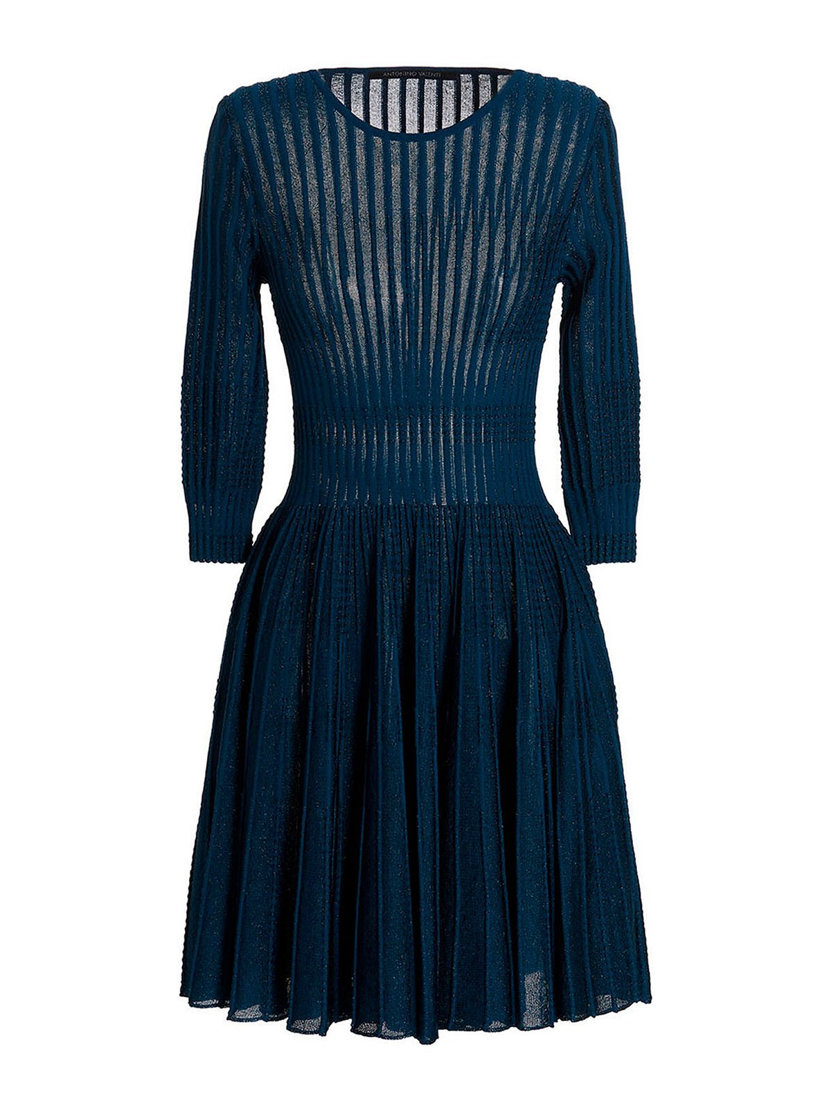 Shop Antonino Valenti Eva Dress In Blue