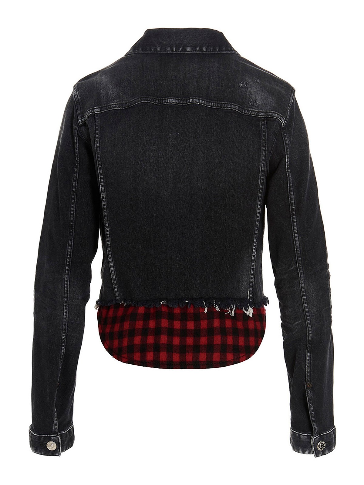 Shop Dsquared2 Checked Jacket In Multicolor