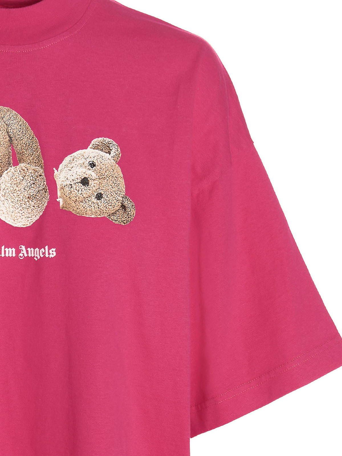 T-shirts Palm Angels - Bear loose T-shirt - PWAA017F22JER0043260