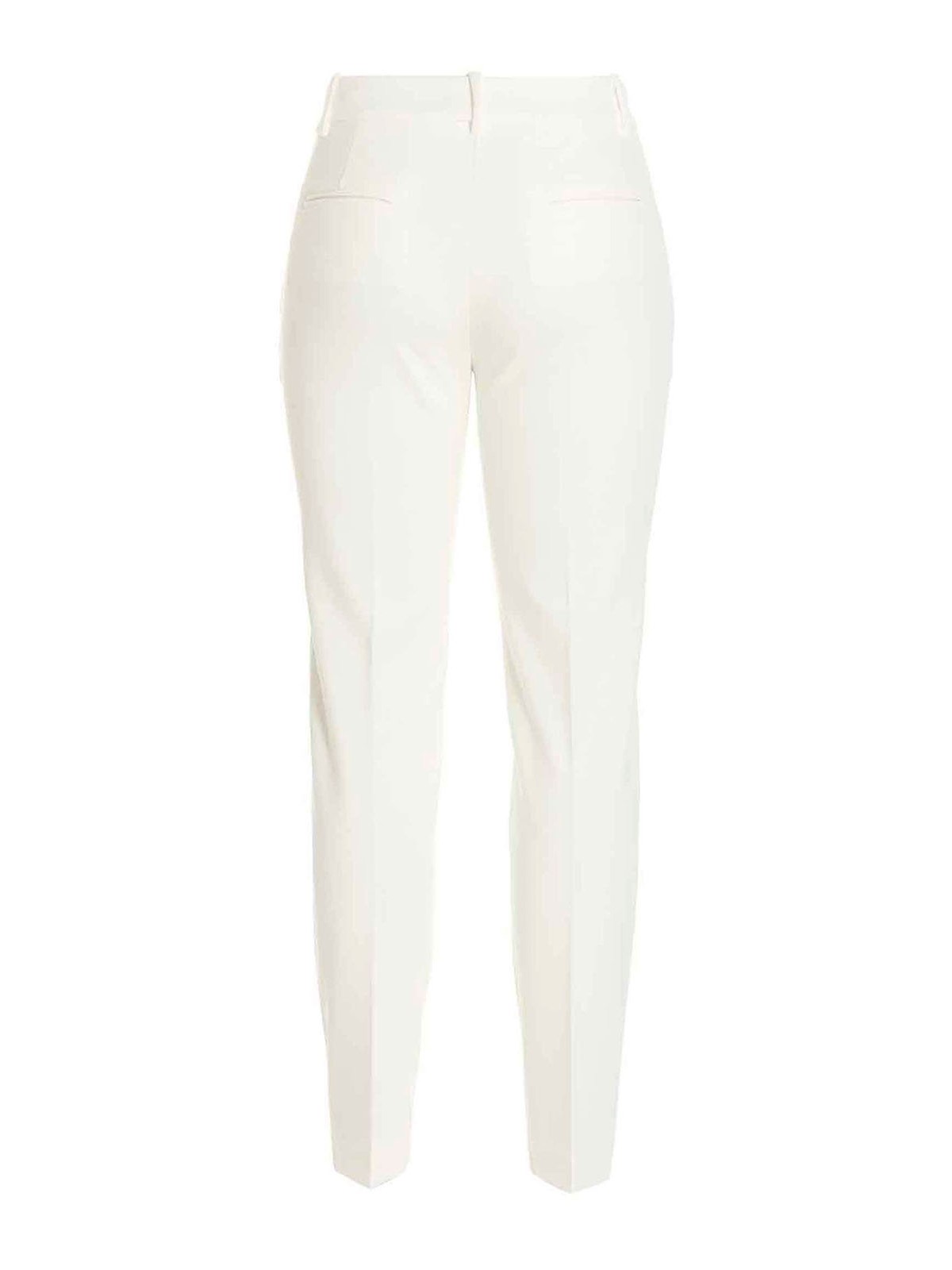 Shop Pinko Bello 124 Pants In White