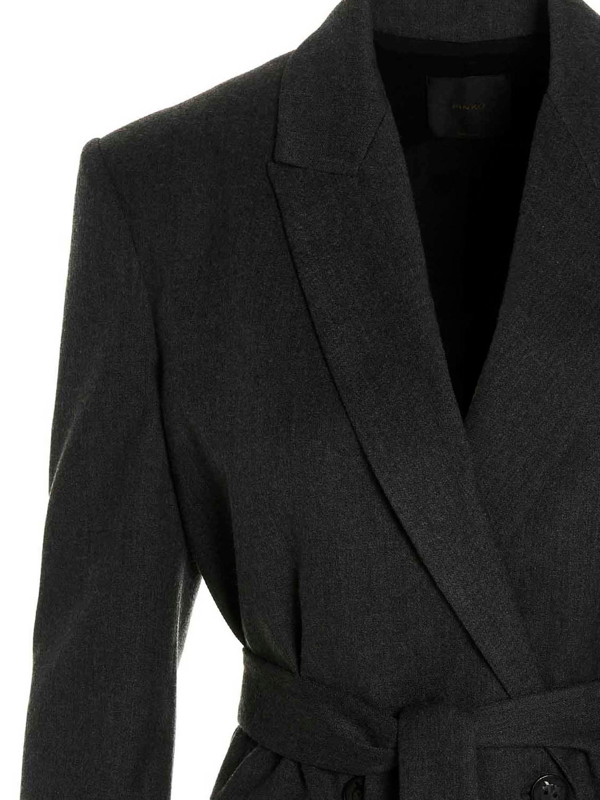 Pinko Emeline blazer jacket - Grey - Women | 1G18GMV09XI75