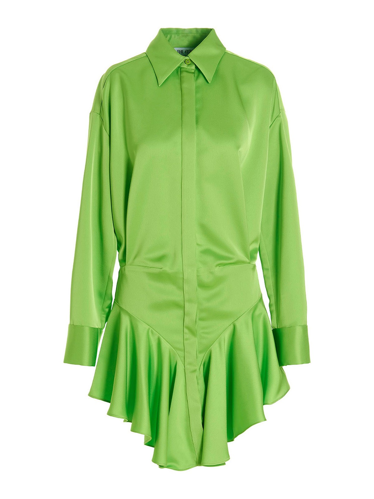 Attico Candex Dress In Verde