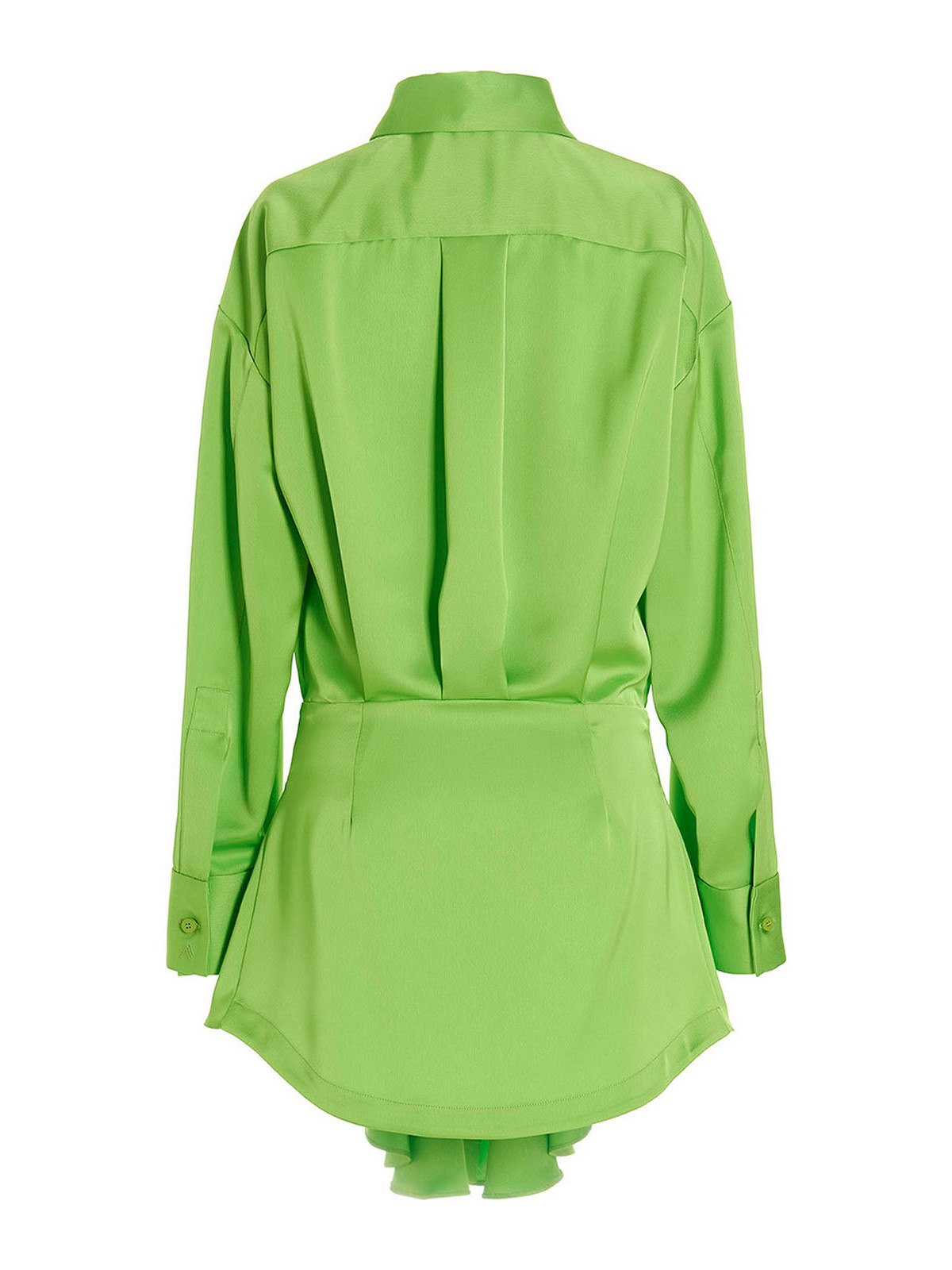 Shop Attico Candex Dress In Verde