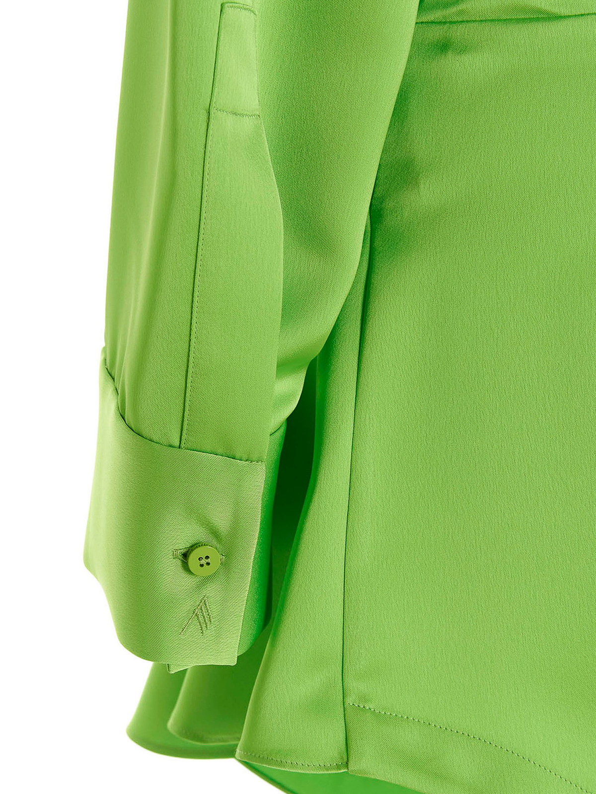 Shop Attico Candex Dress In Verde