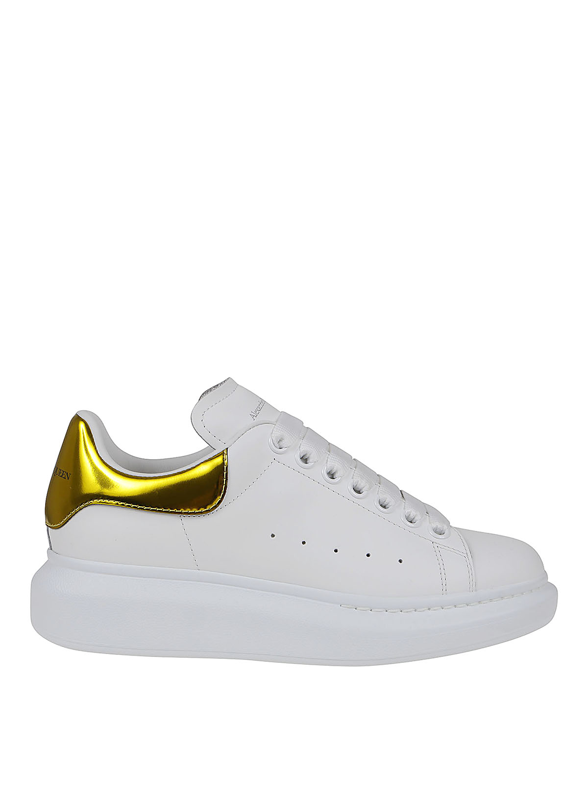 Alexander mcqueen sale trainers metallic