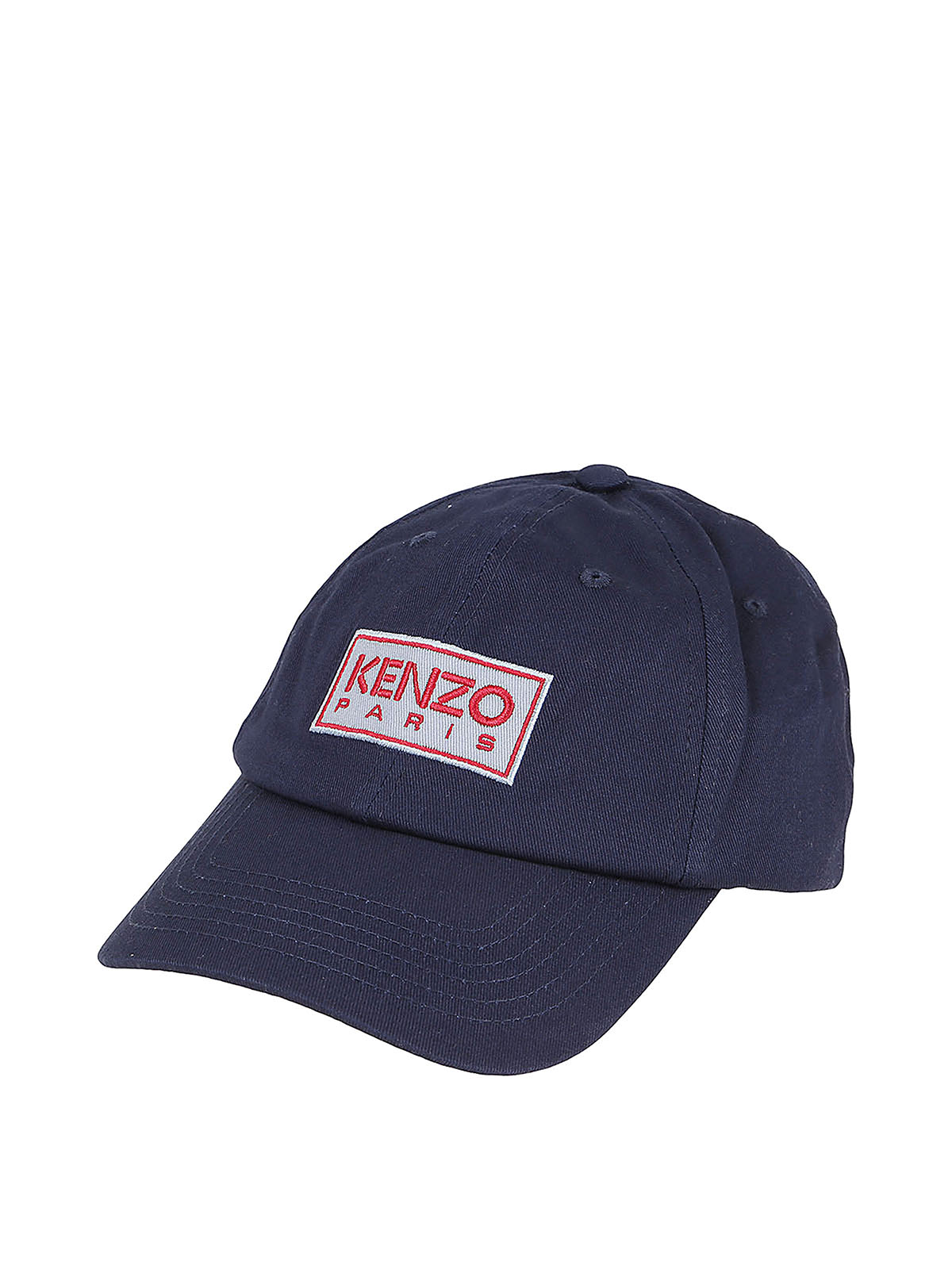 Kenzo Embroidered-logo Cotton Baseball Cap In Blue